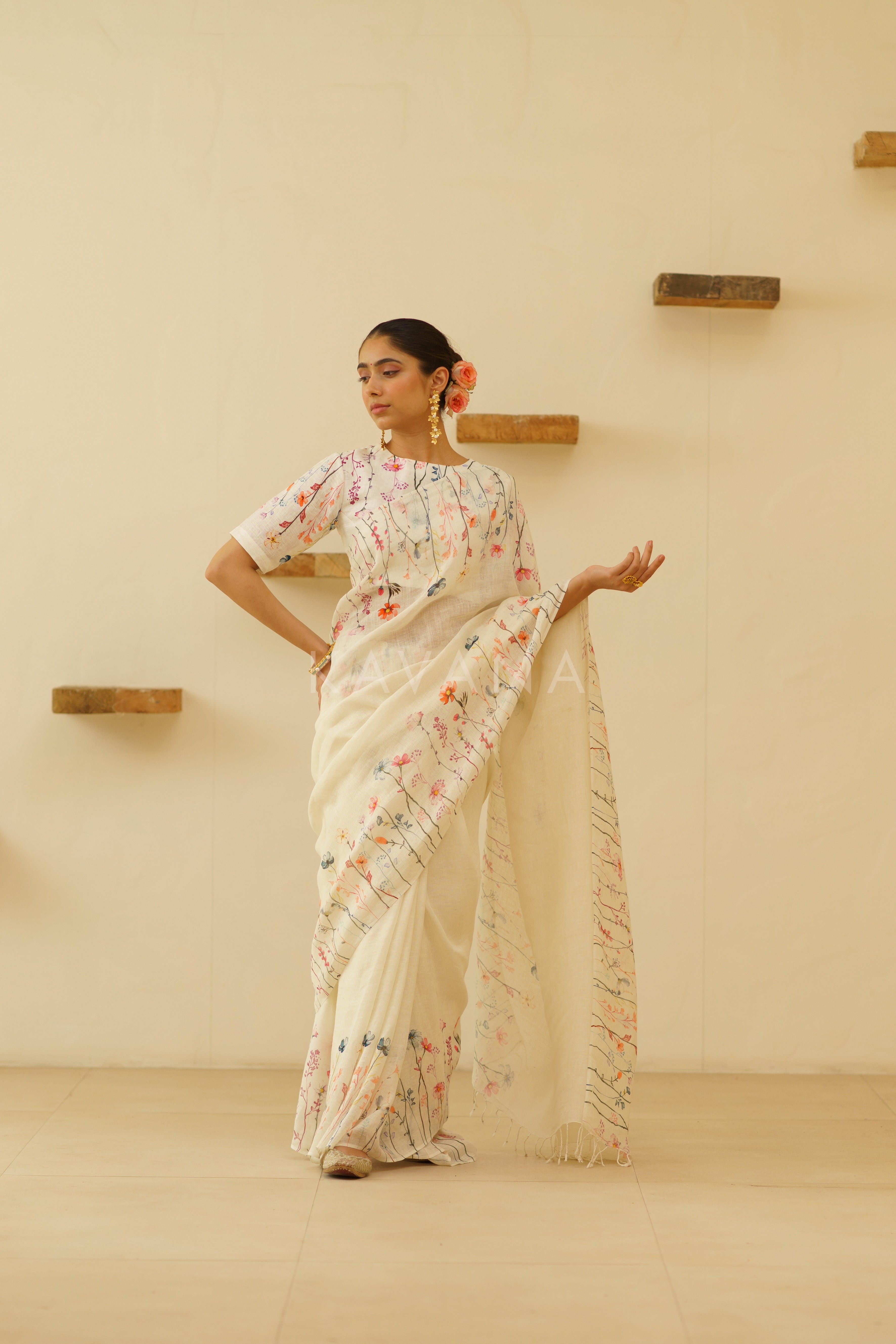 Sofi Linen Sari