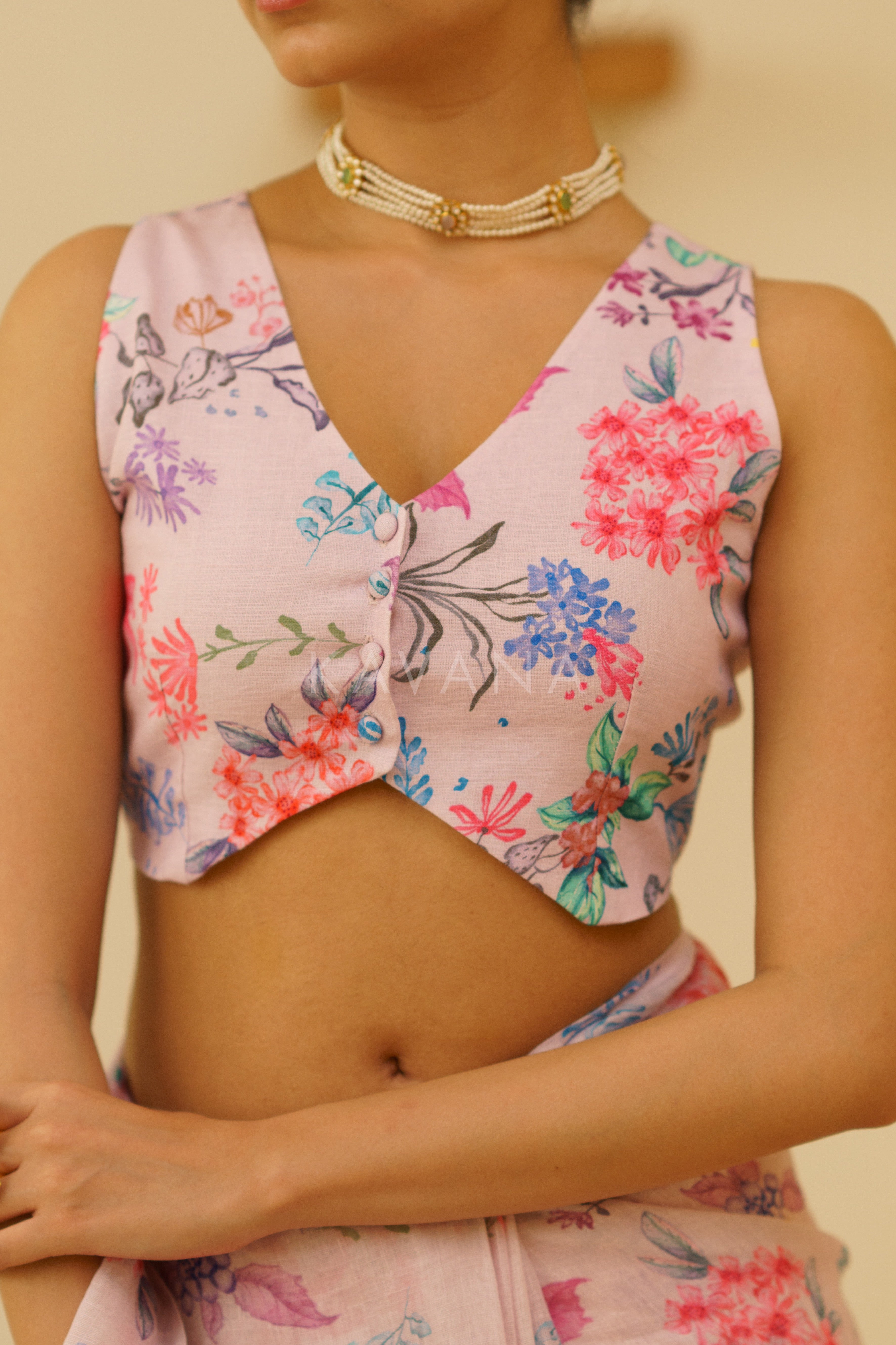 Gauhar Linen Blouse