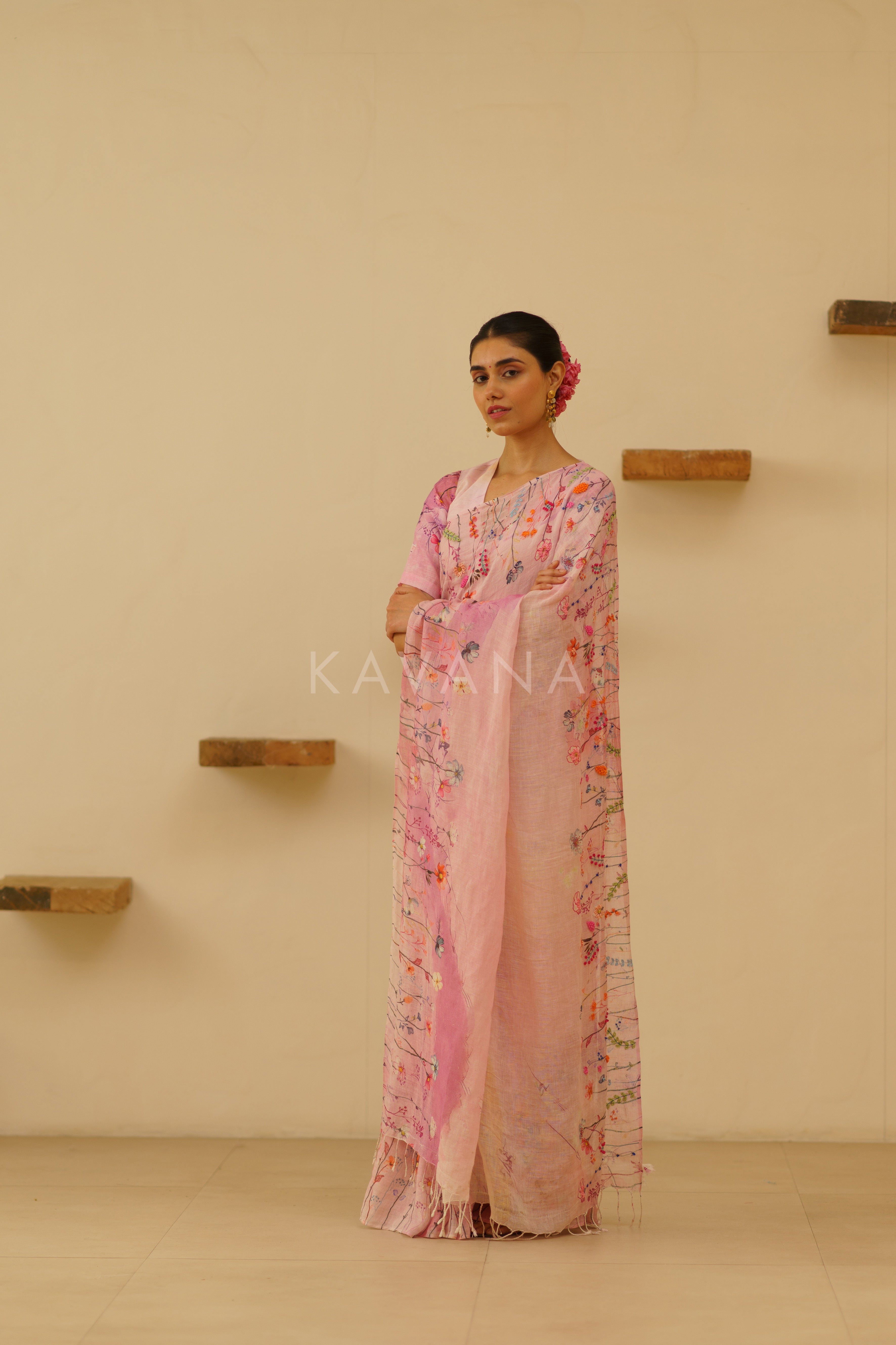 Farah Linen Sari