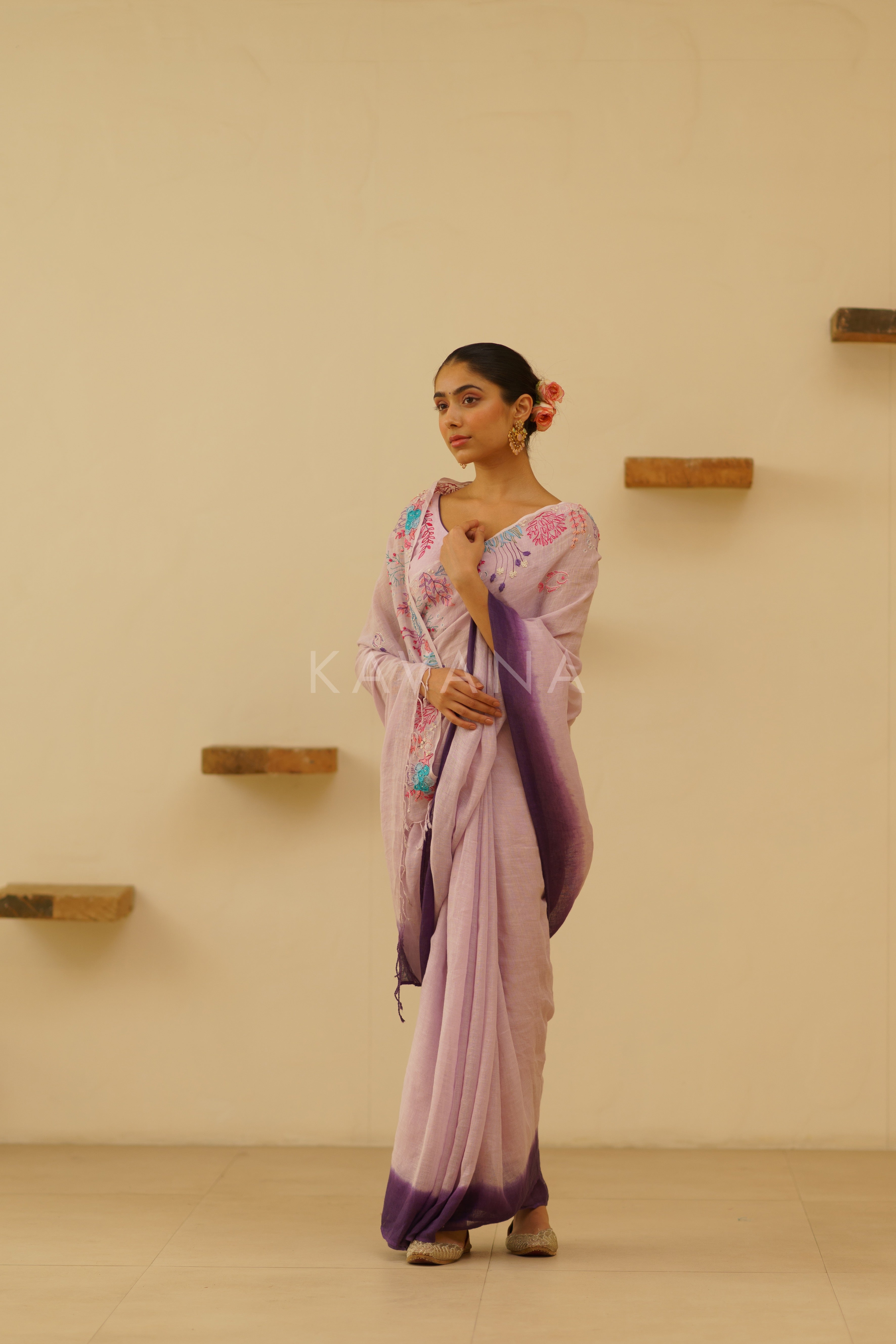 Yani Linen Sari