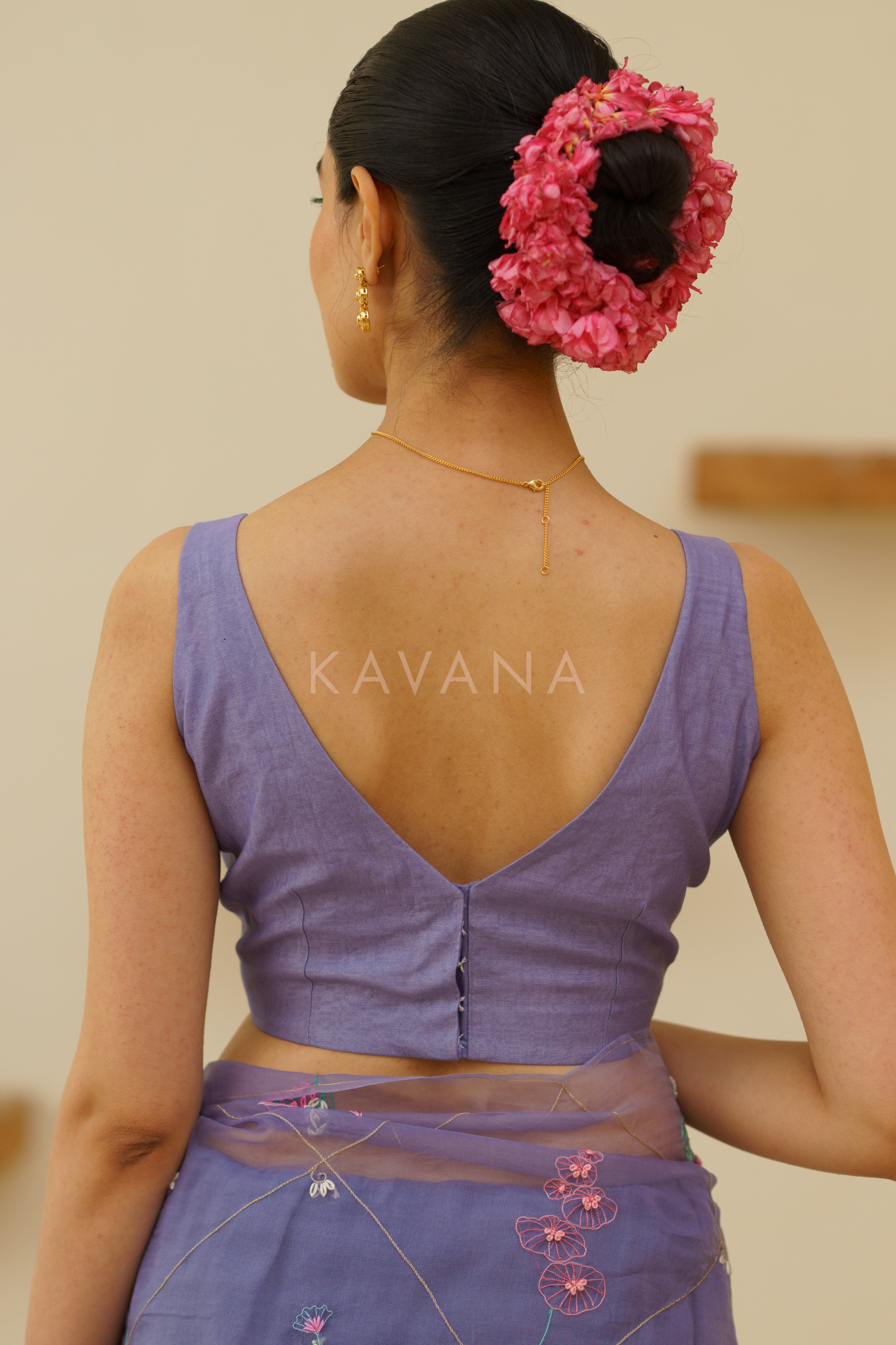 Naher Chanderi Blouse