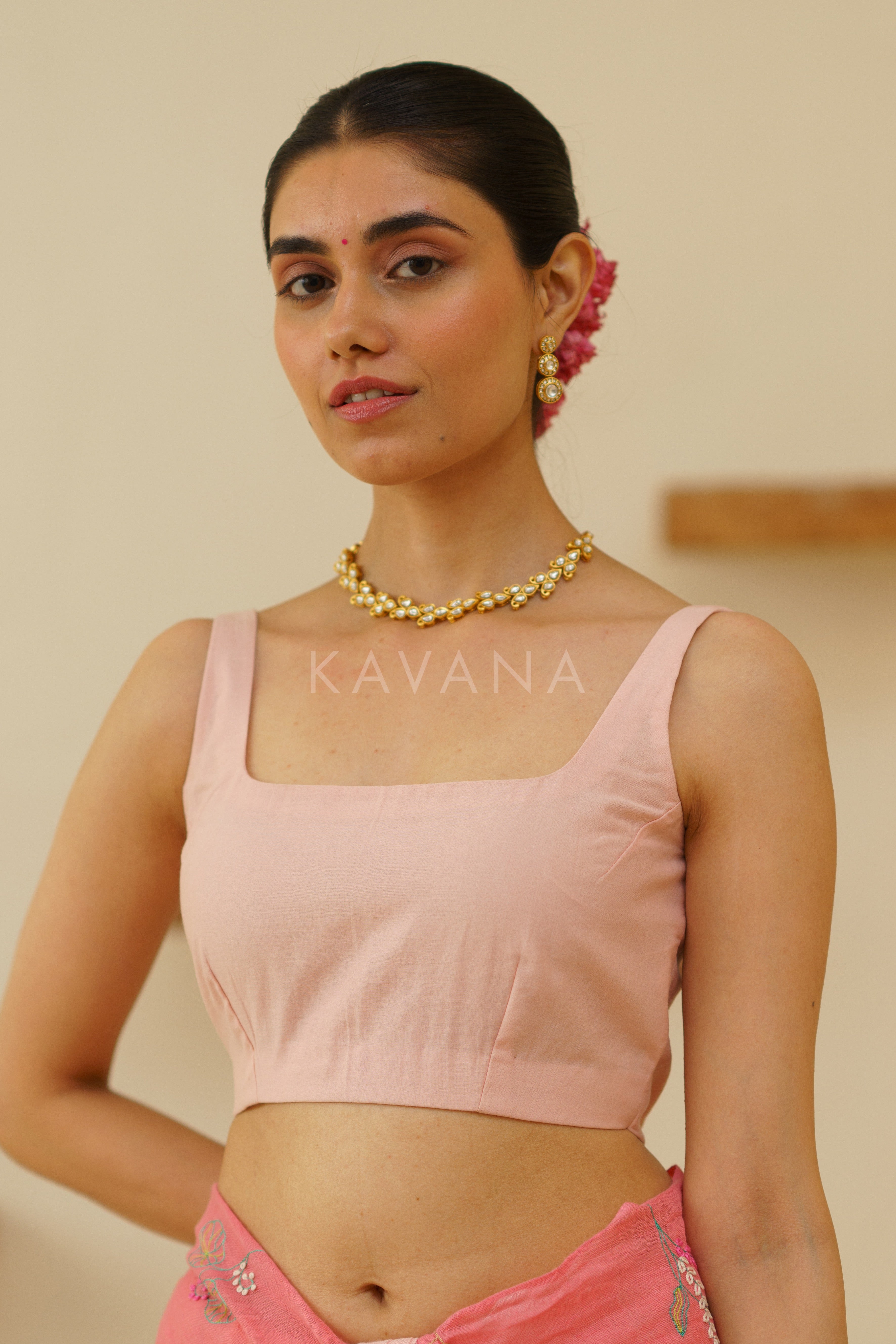 Aruna Chanderi Blouse