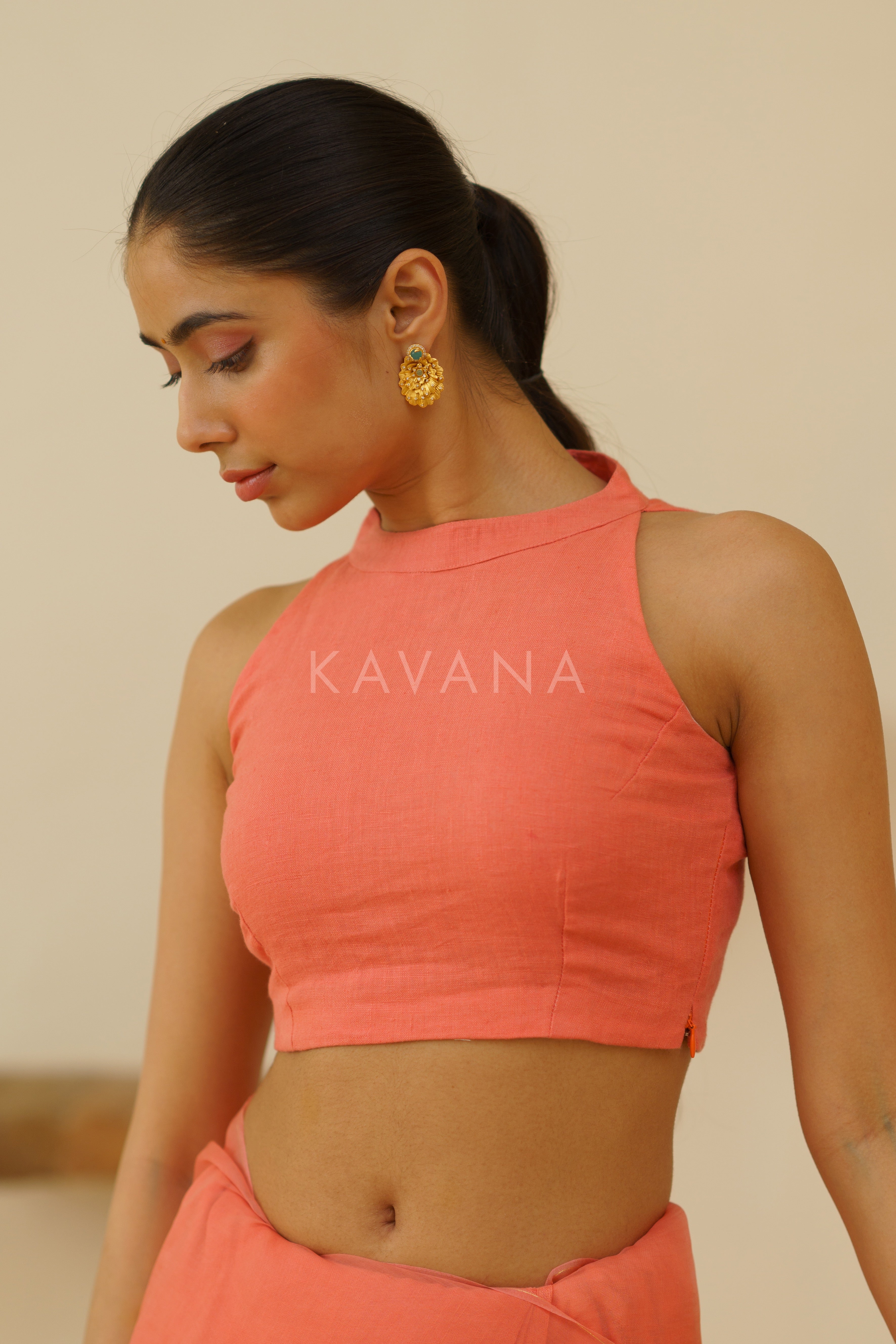 Preet Linen Blouse