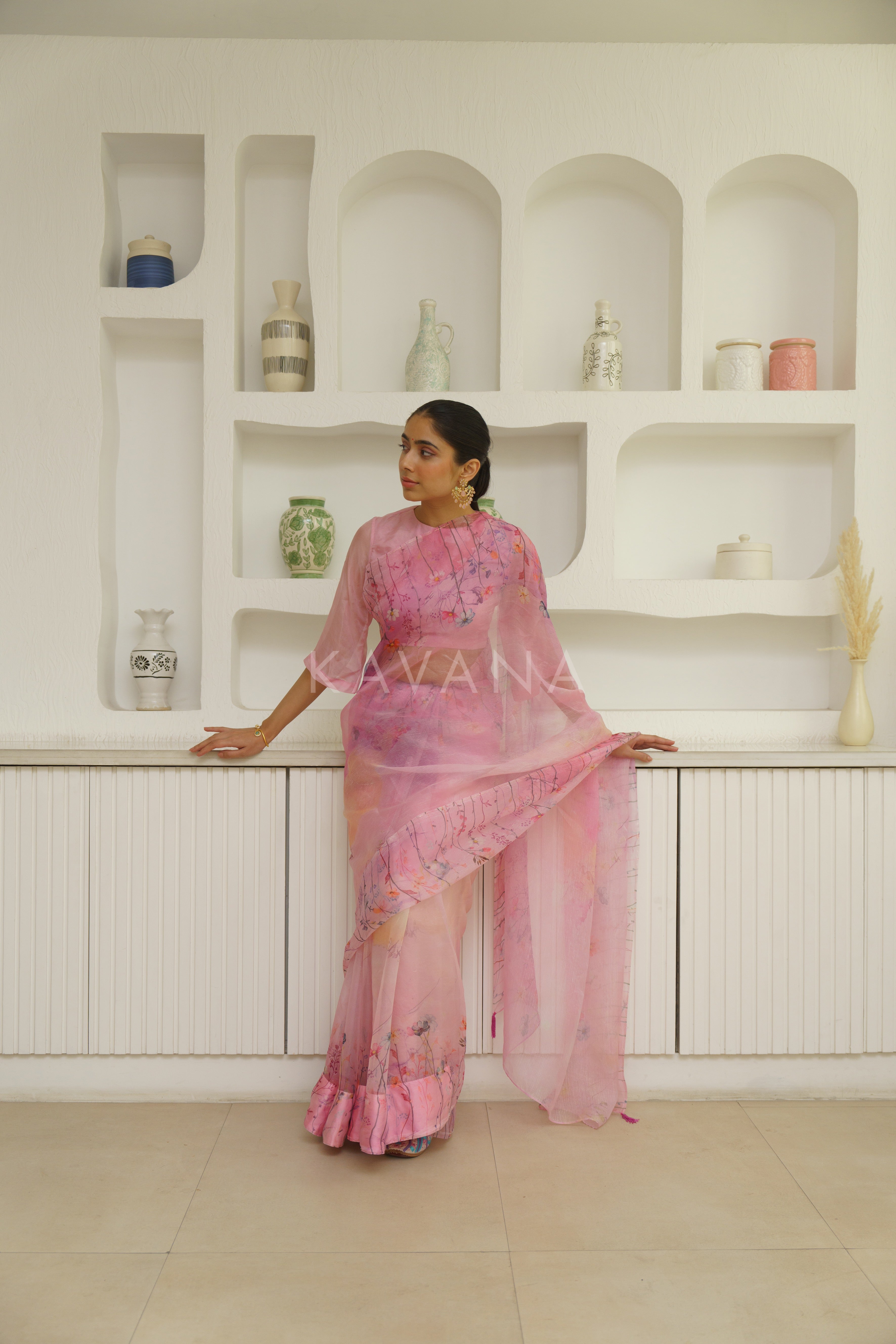 Lekha Organza Sari