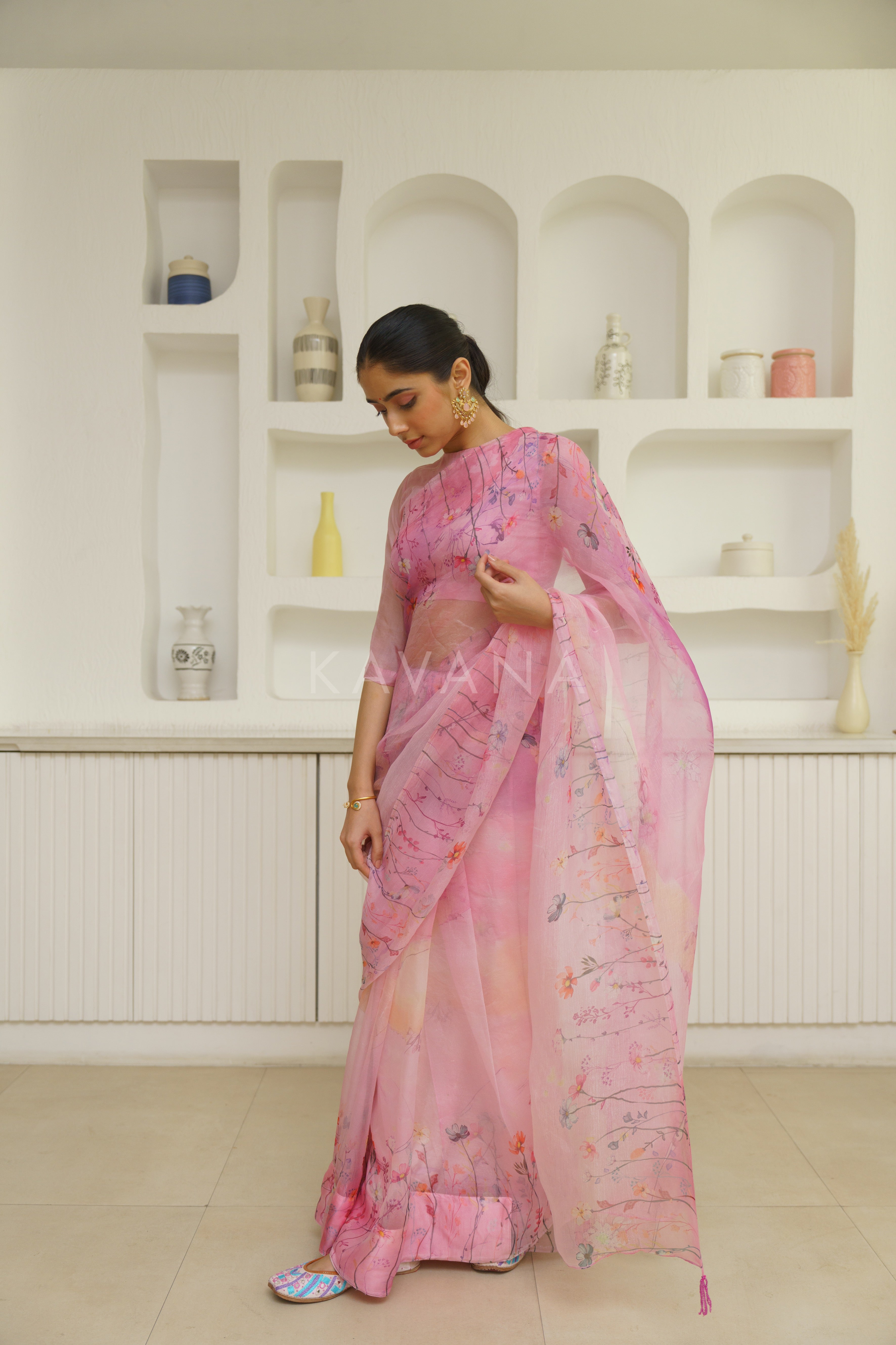 Lekha Organza Sari