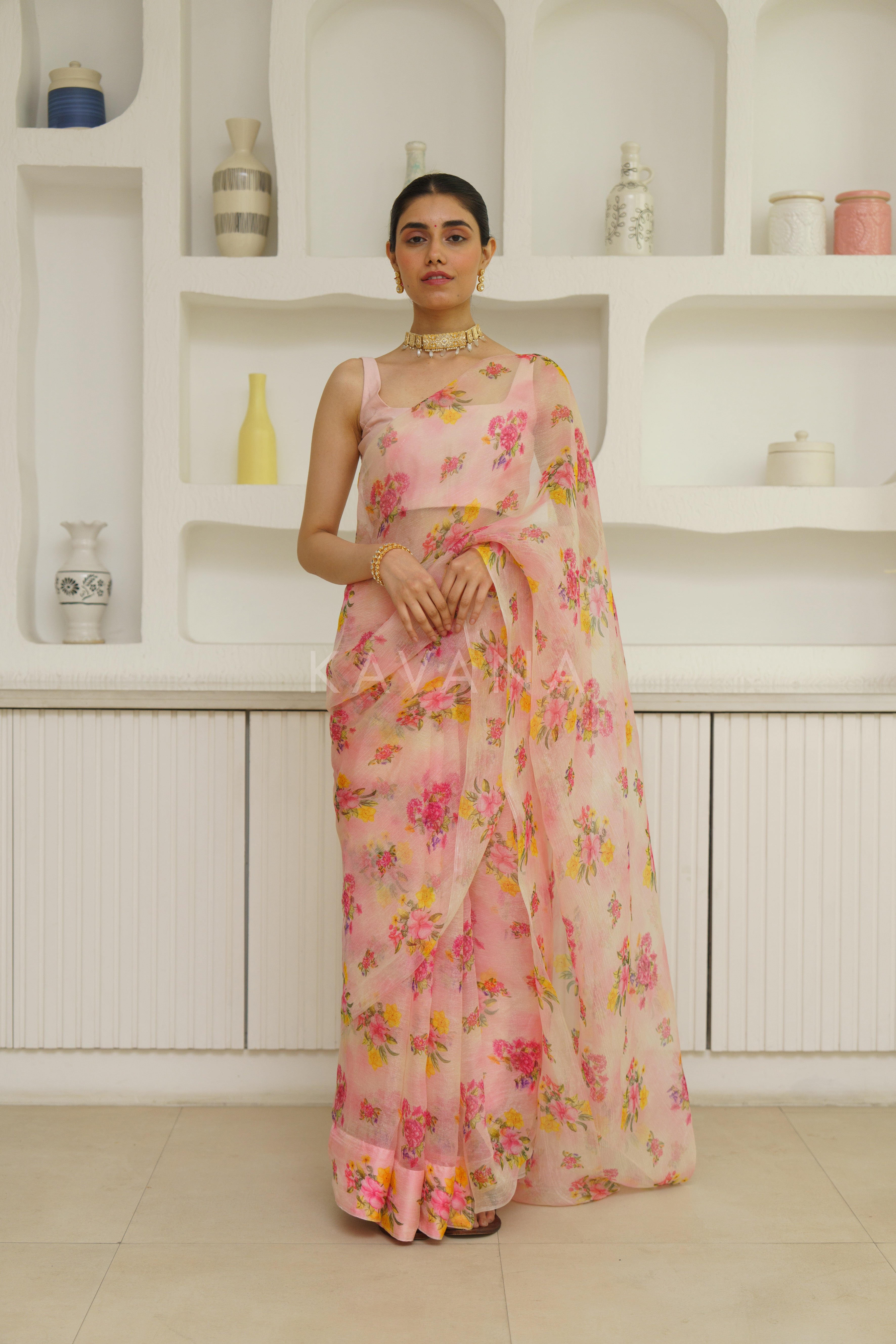 Zarin Organza Sari