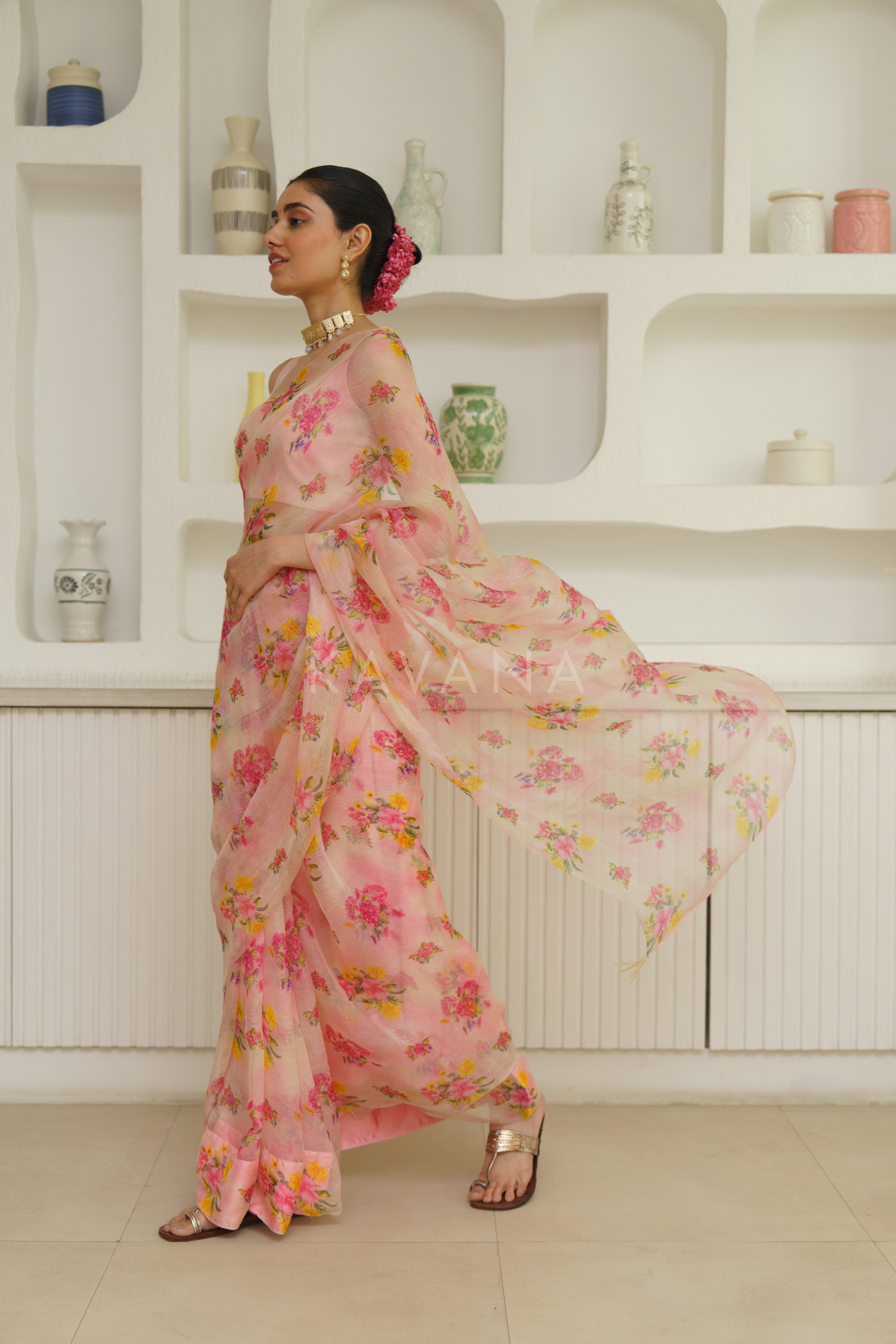 Zarin Organza Sari