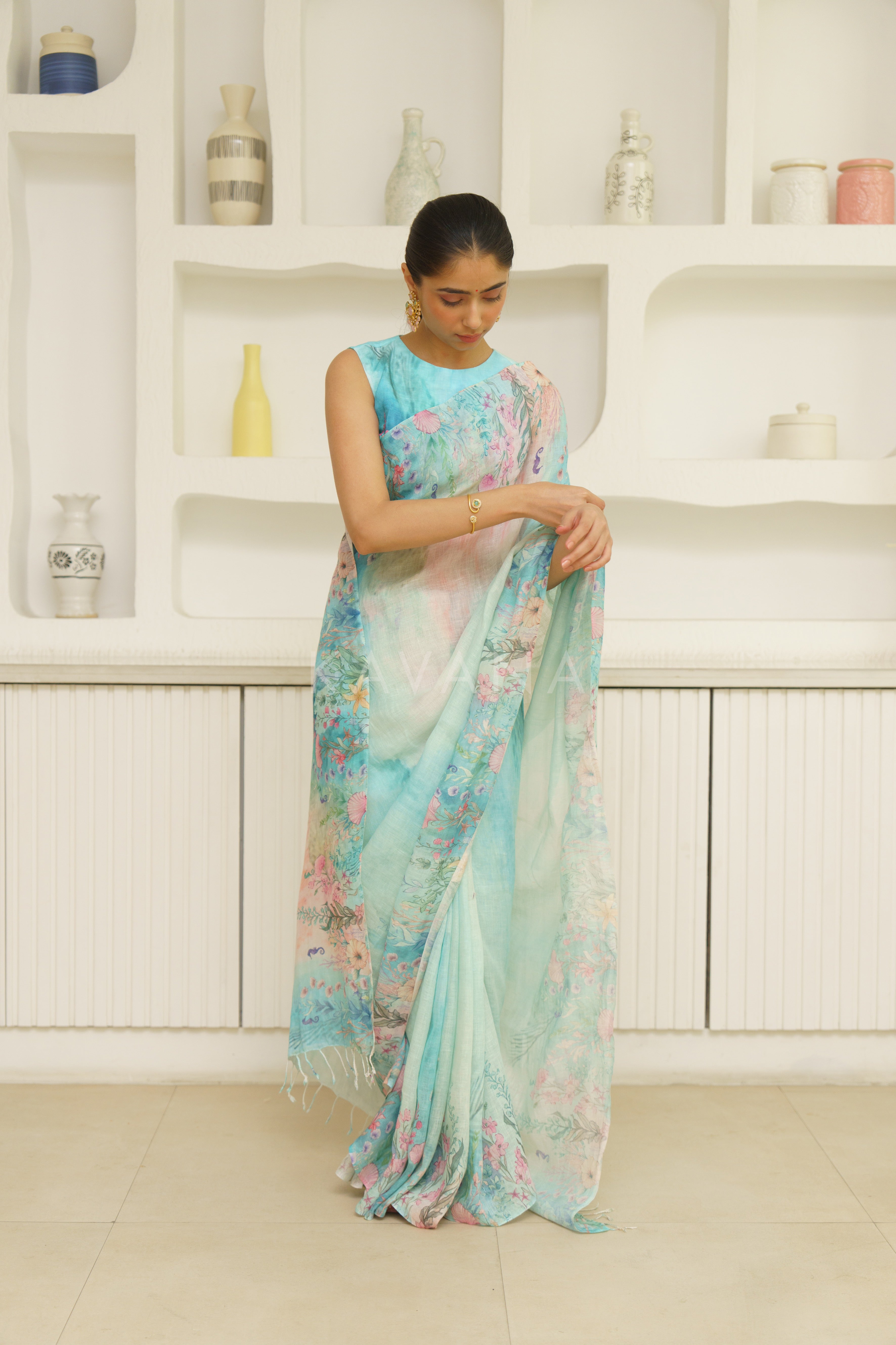 Dariya Linen Sari