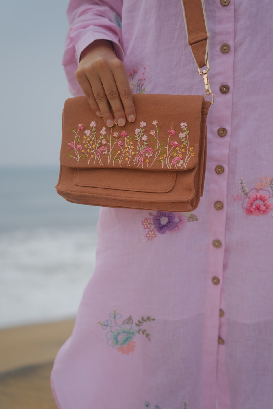 Maira Linen Dress