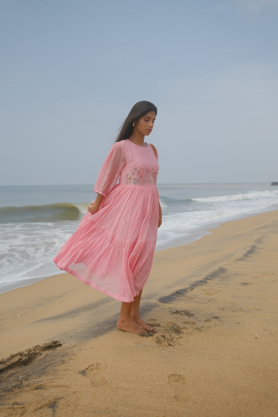 Maryam Chanderi Dress