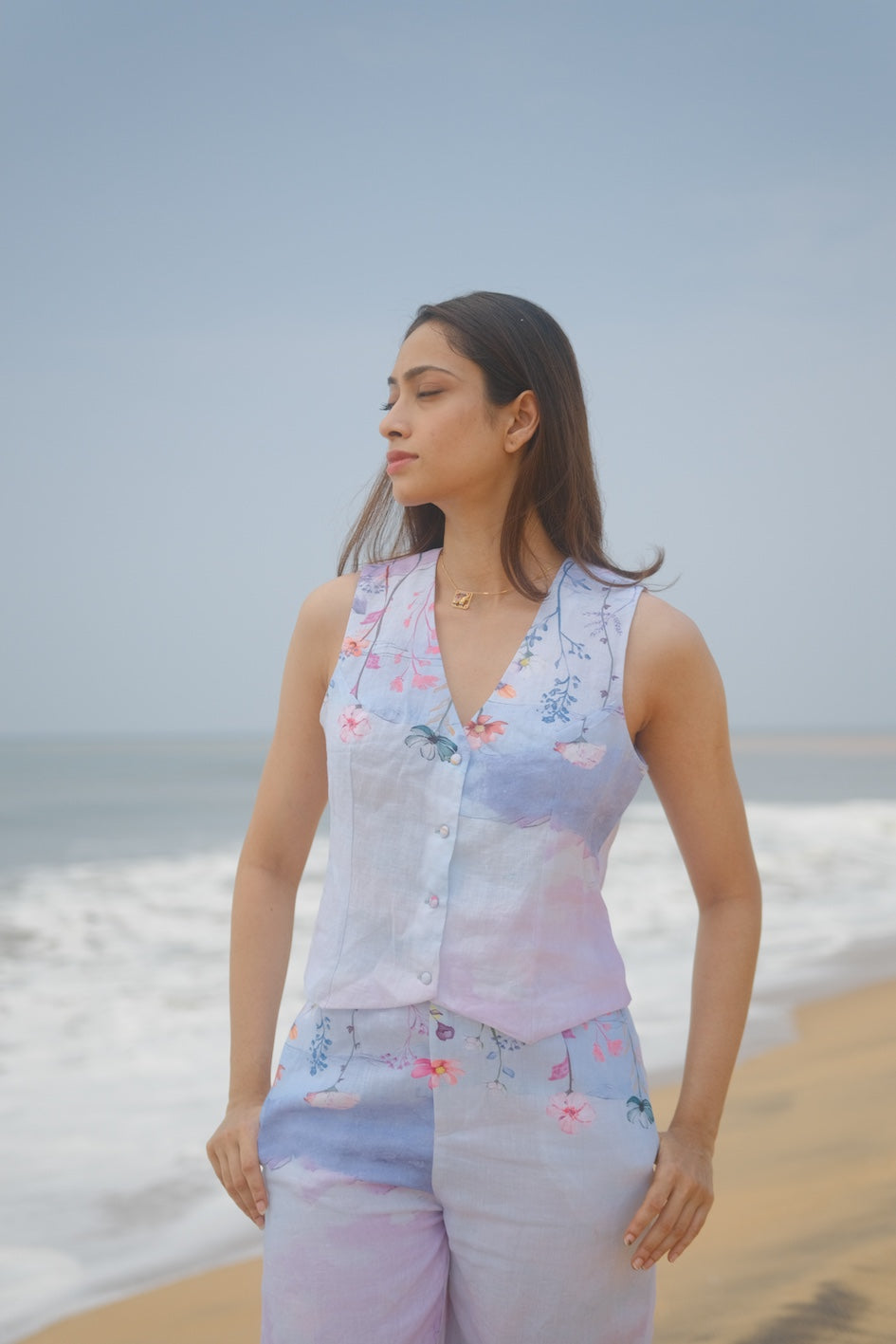 Seher Linen Co-ord Set