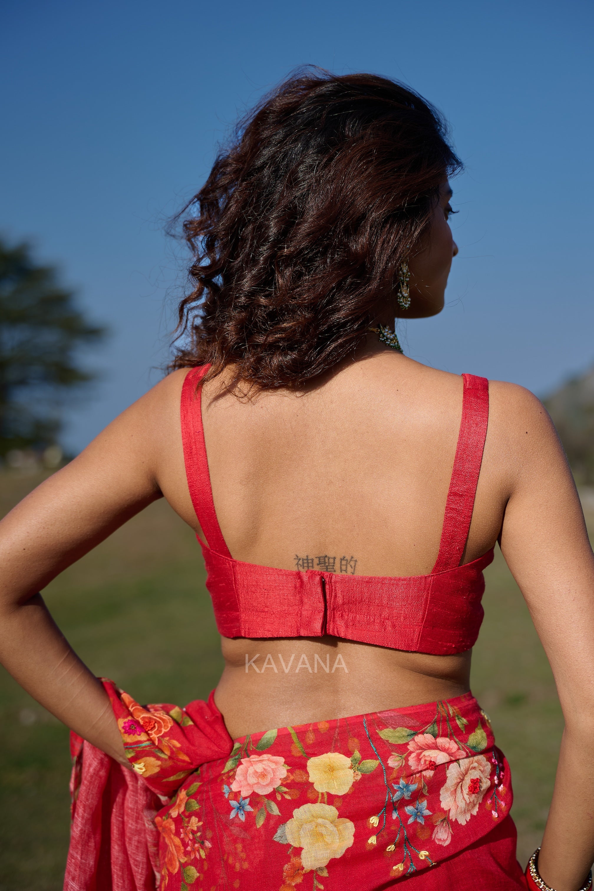 Fidha Chanderi Blouse