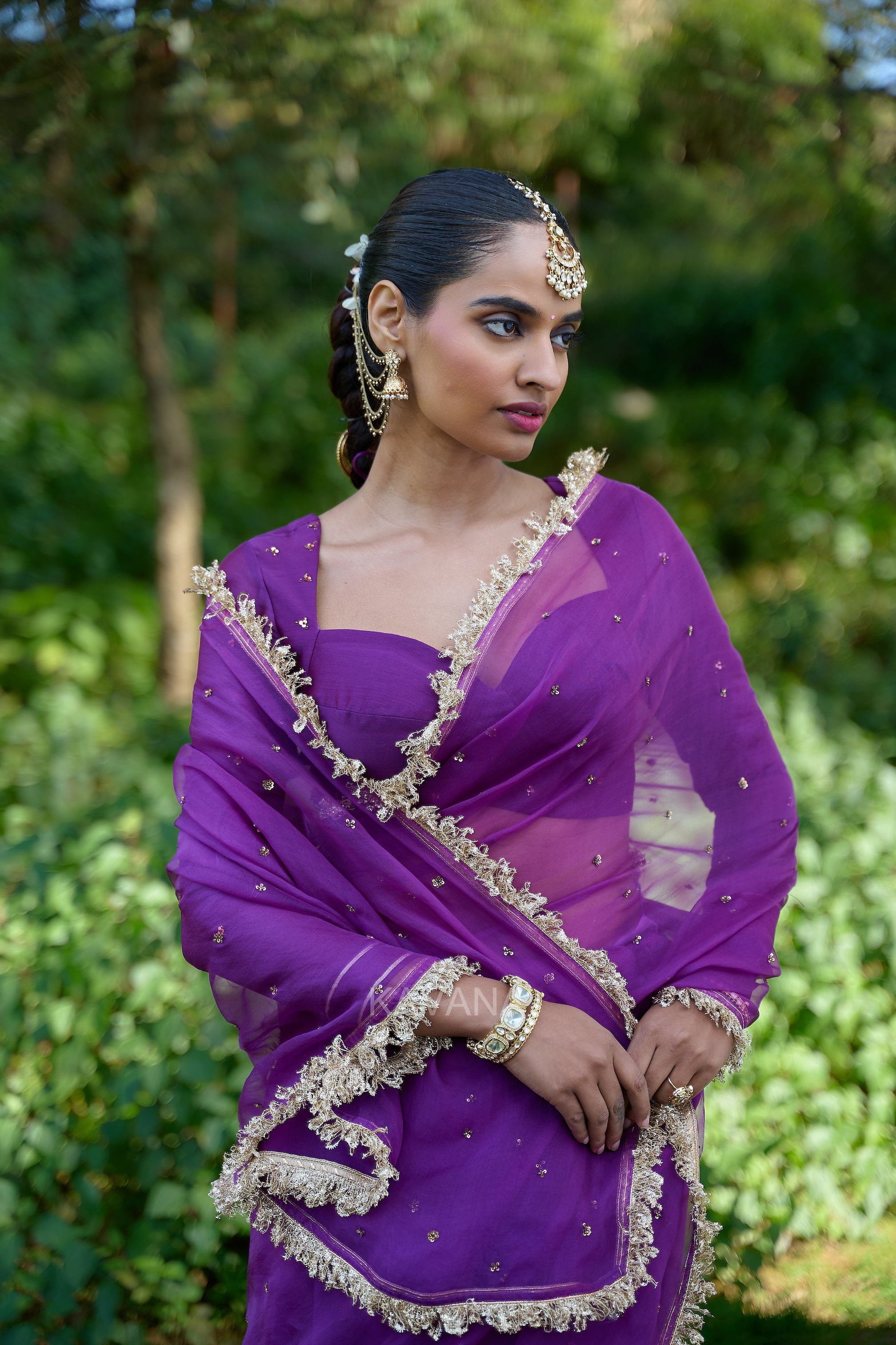 Leela Silk Organza Sari