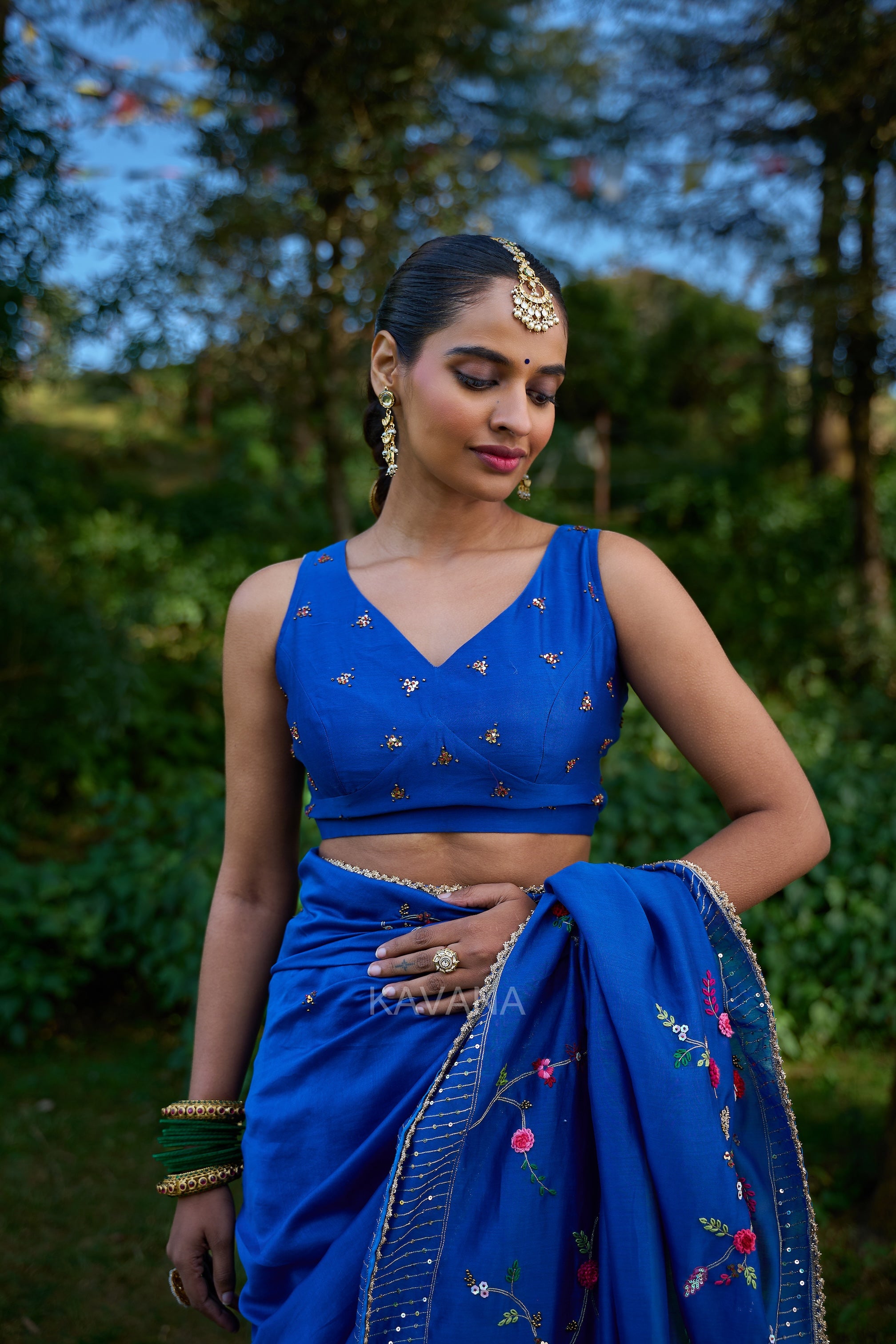 Chirmi Chanderi Blouse