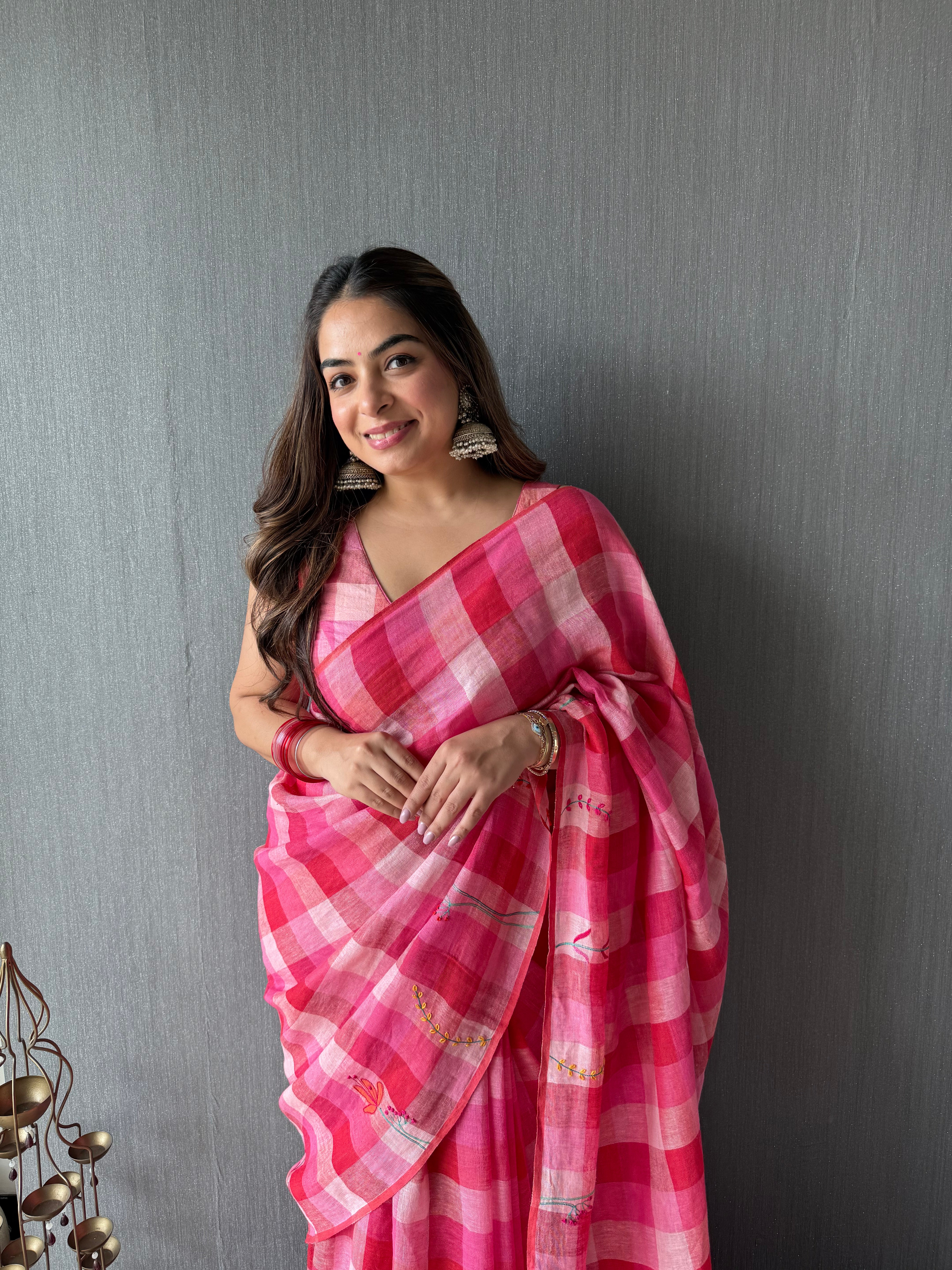 Bubblegum sari