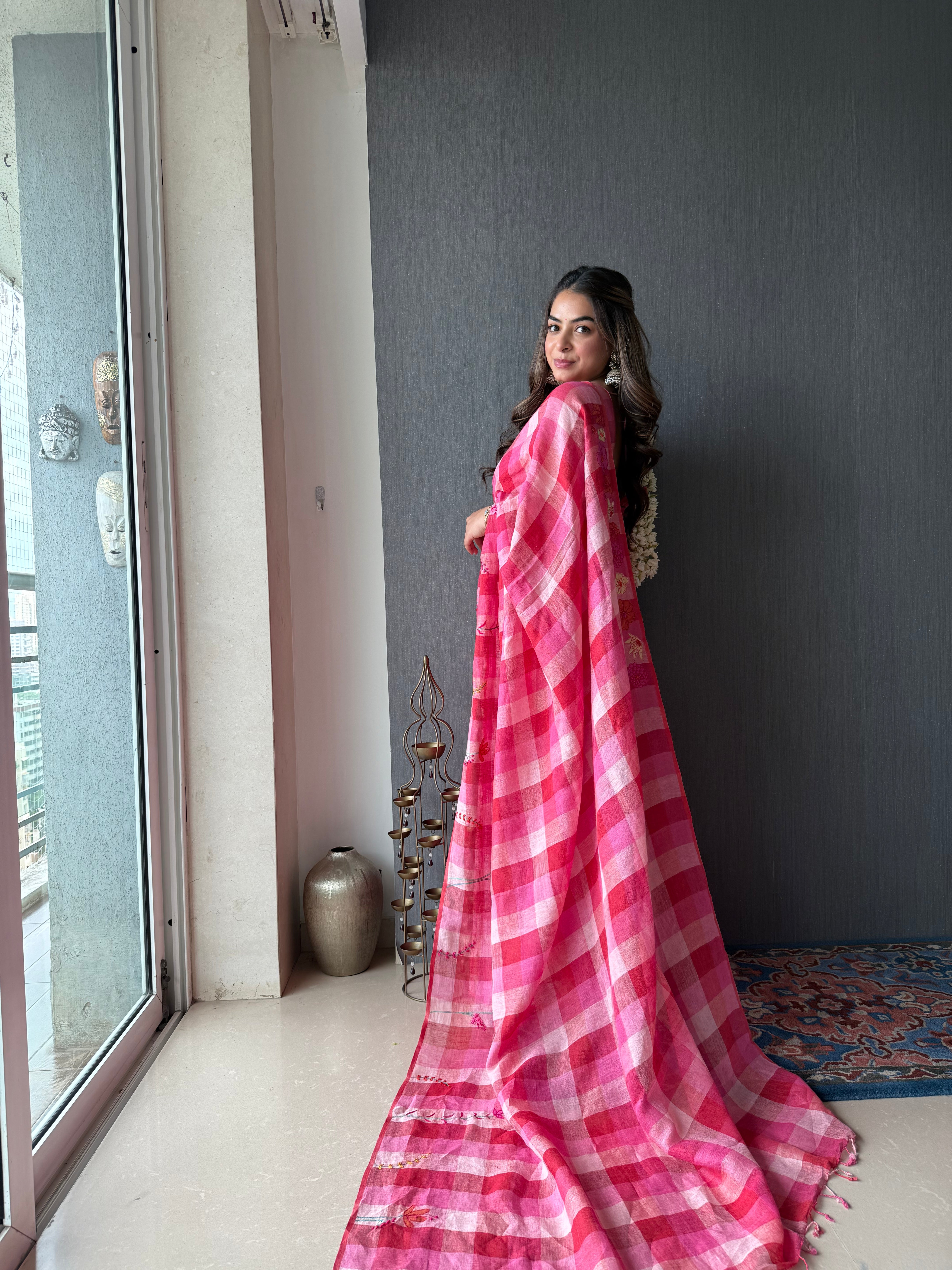 Bubblegum sari