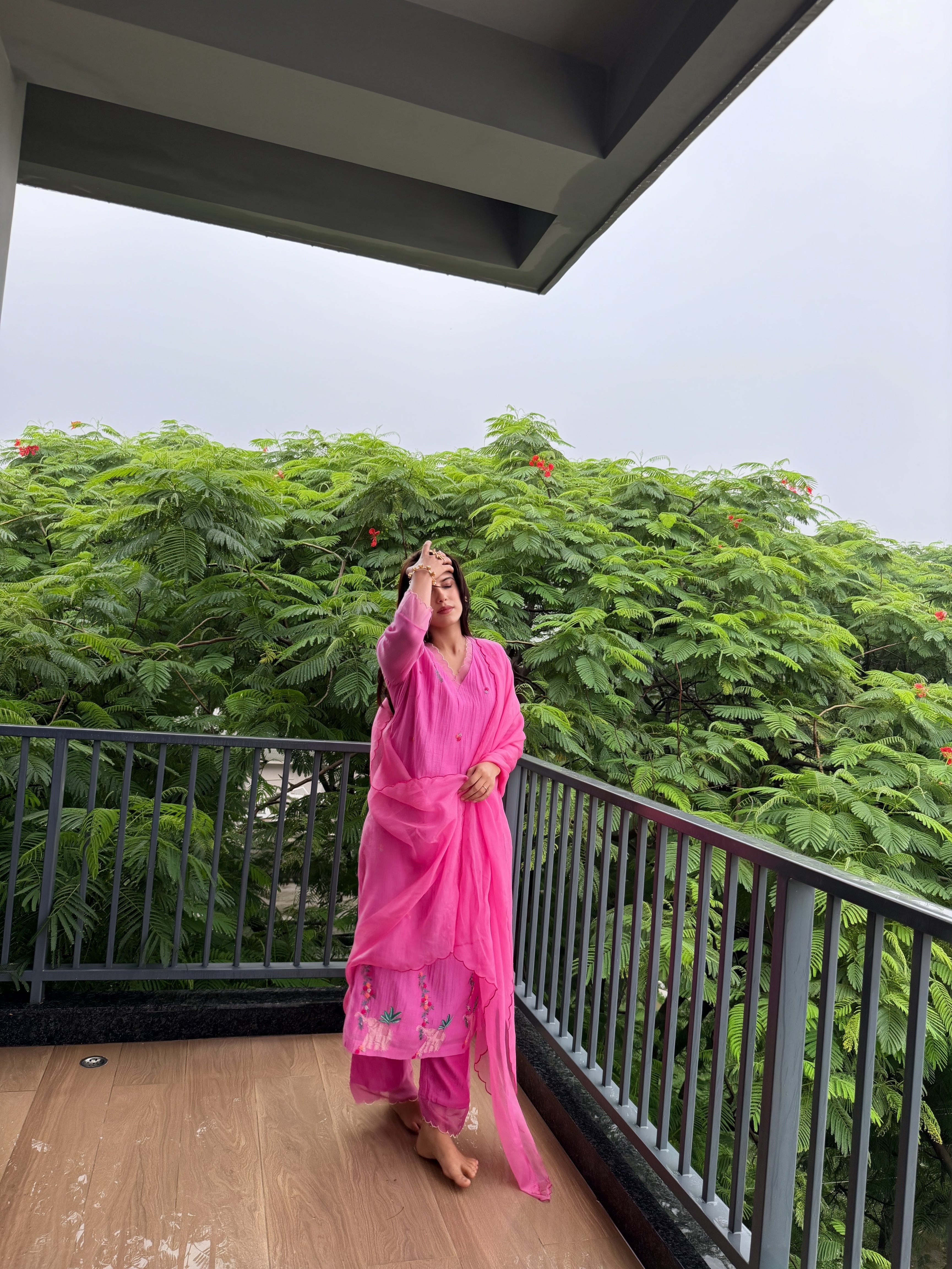 Pink Numani Kurta Set