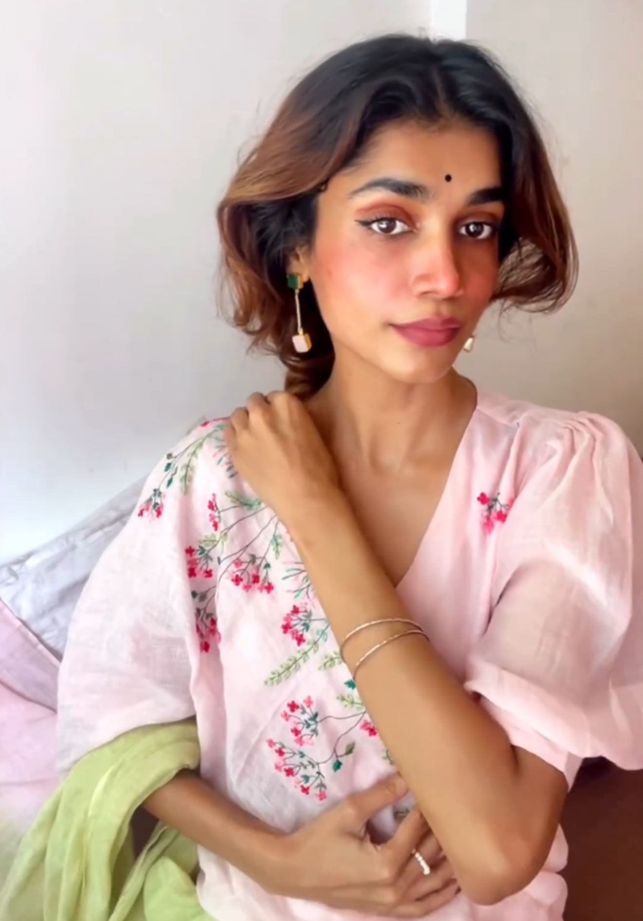 Gulnoor Linen Sari