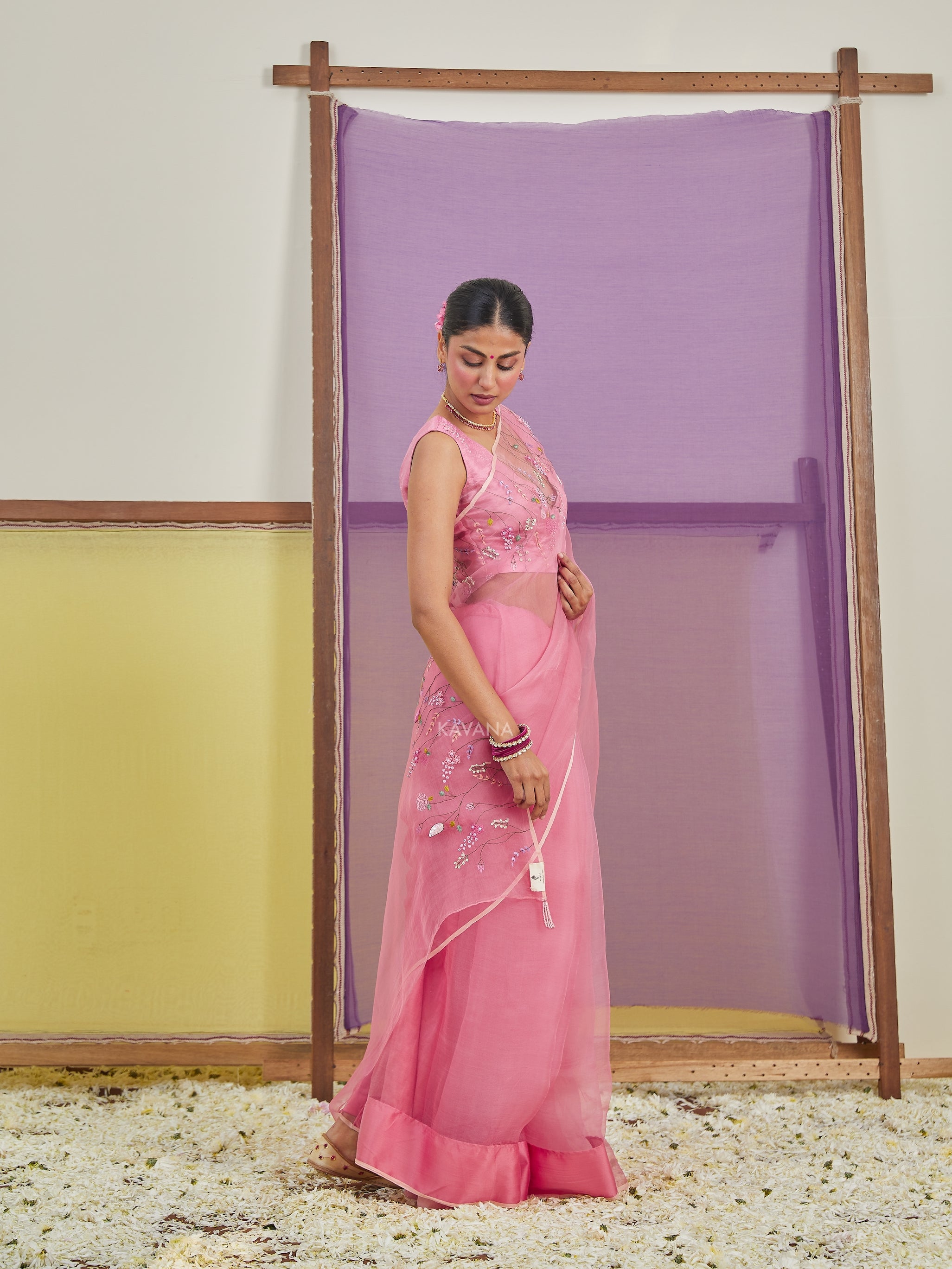 Sitara Silk Organza Sari