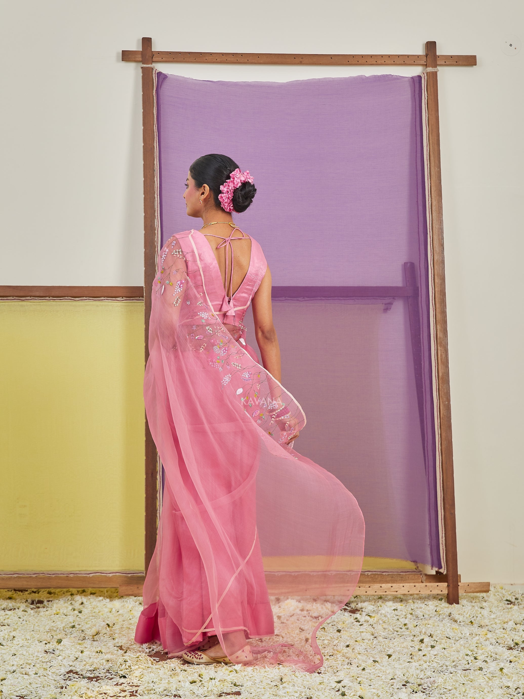 Sitara Silk Organza Sari