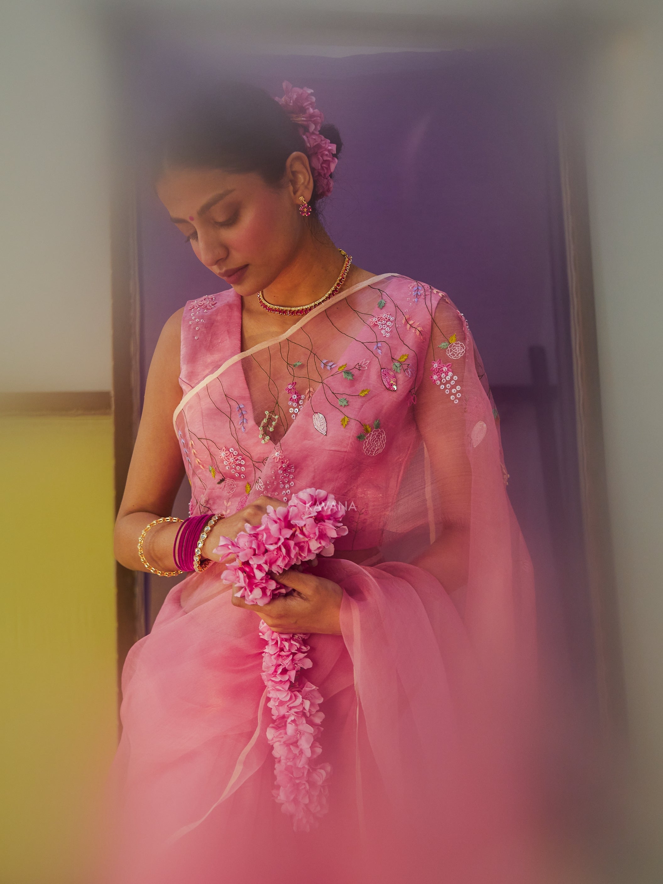 Sitara Silk Organza Sari