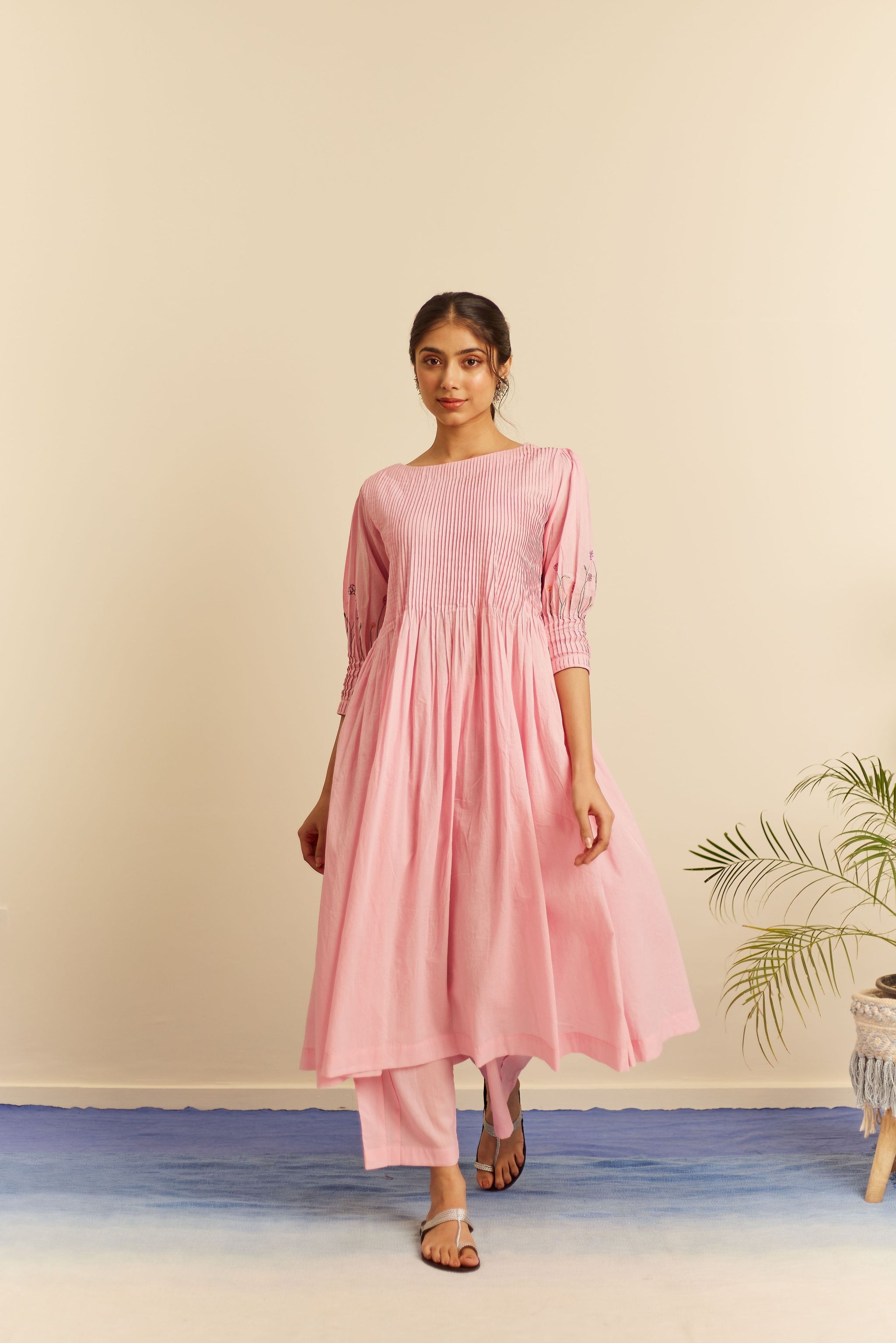 MEERA Sea Blue Kurti