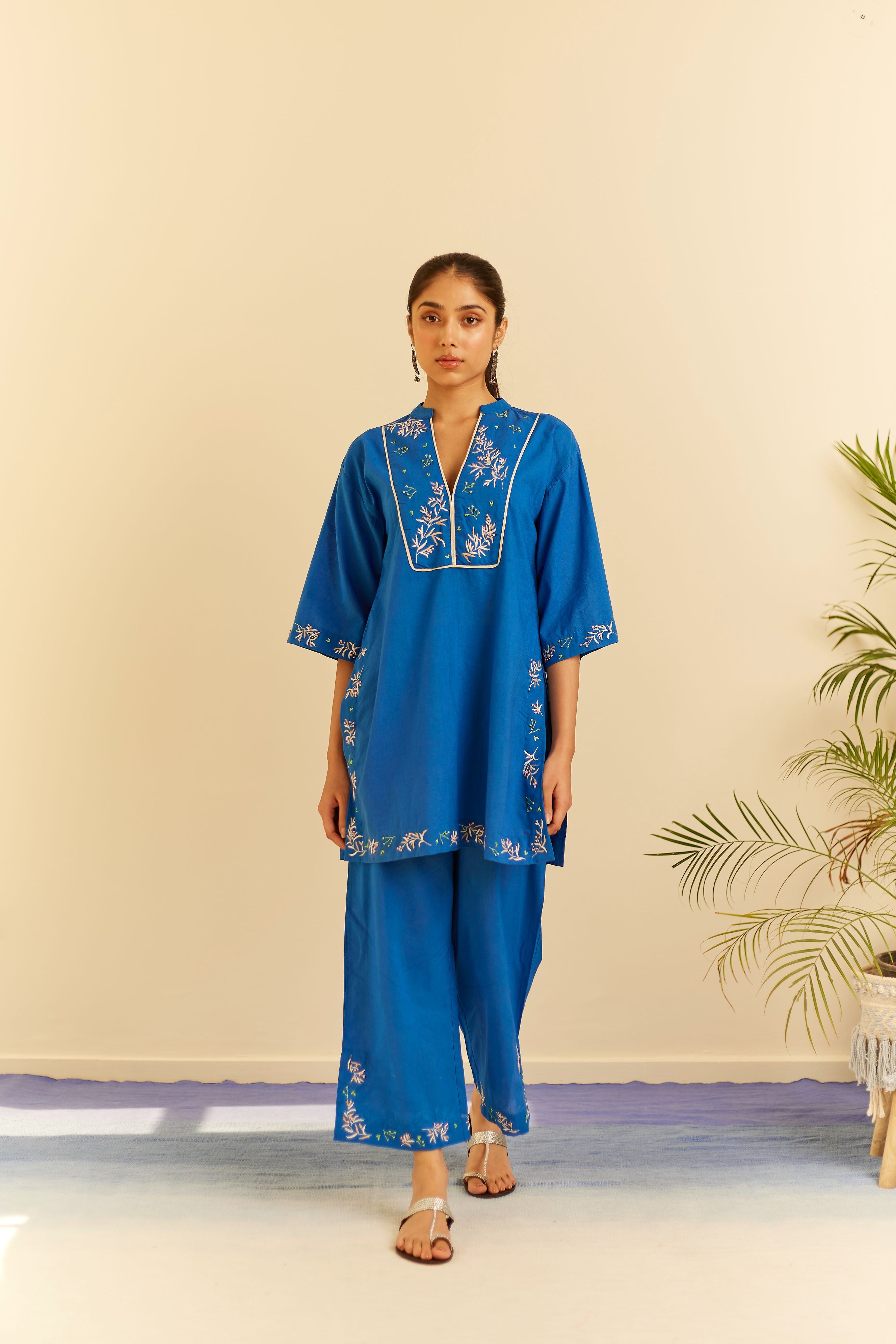 Azraq Kurta Set