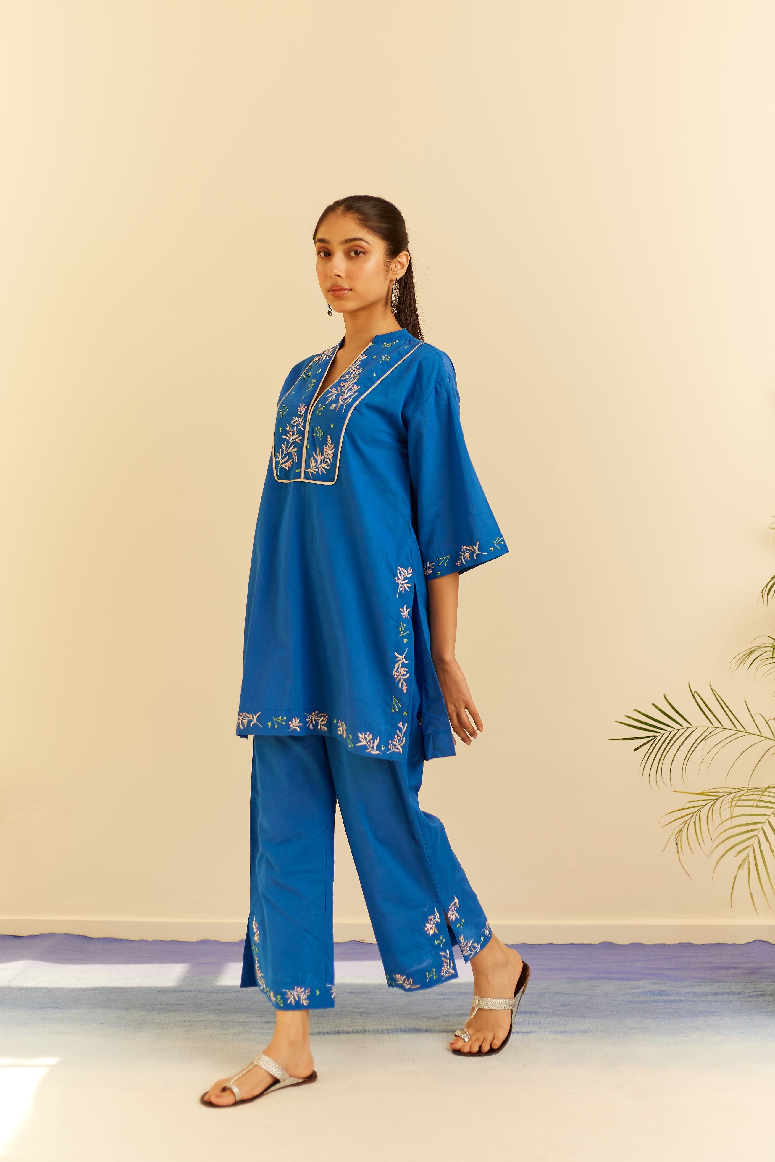 Azraq Kurta Set