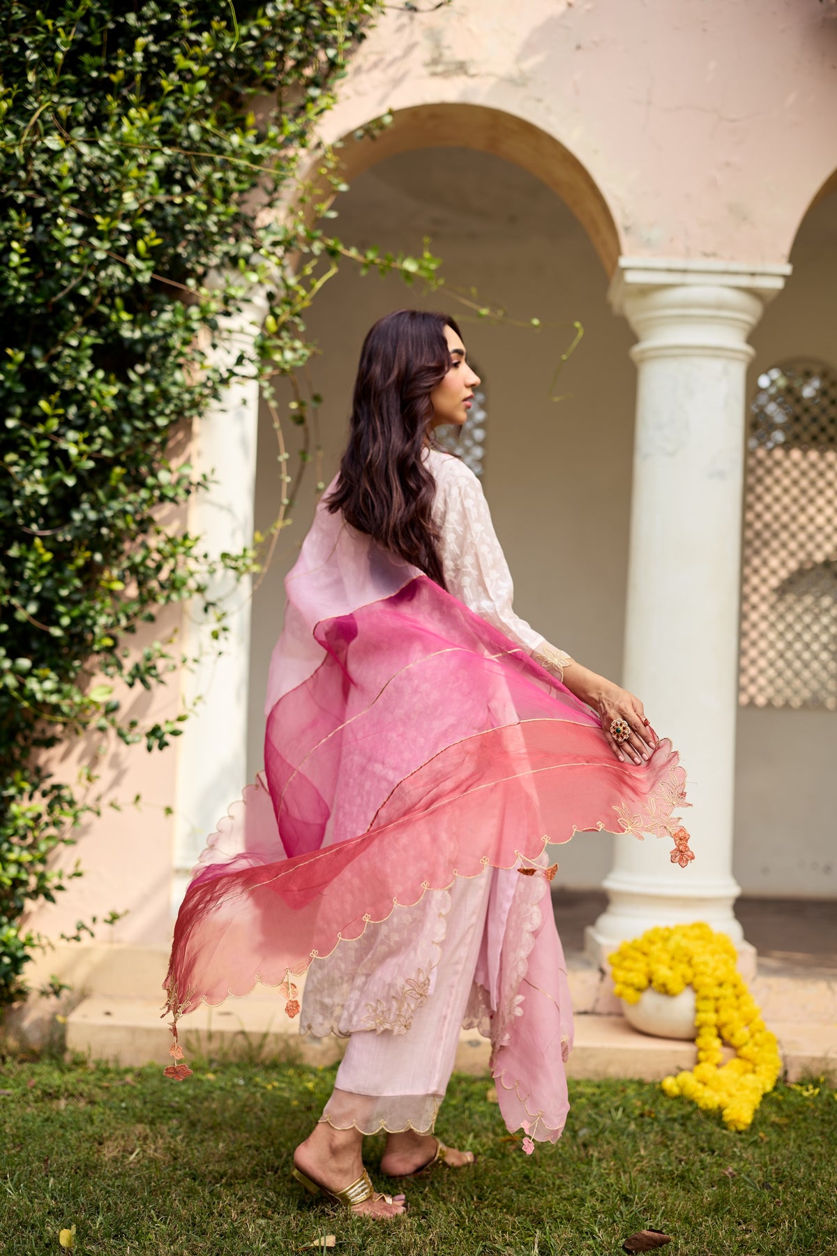 Hoorain Organza Dupatta