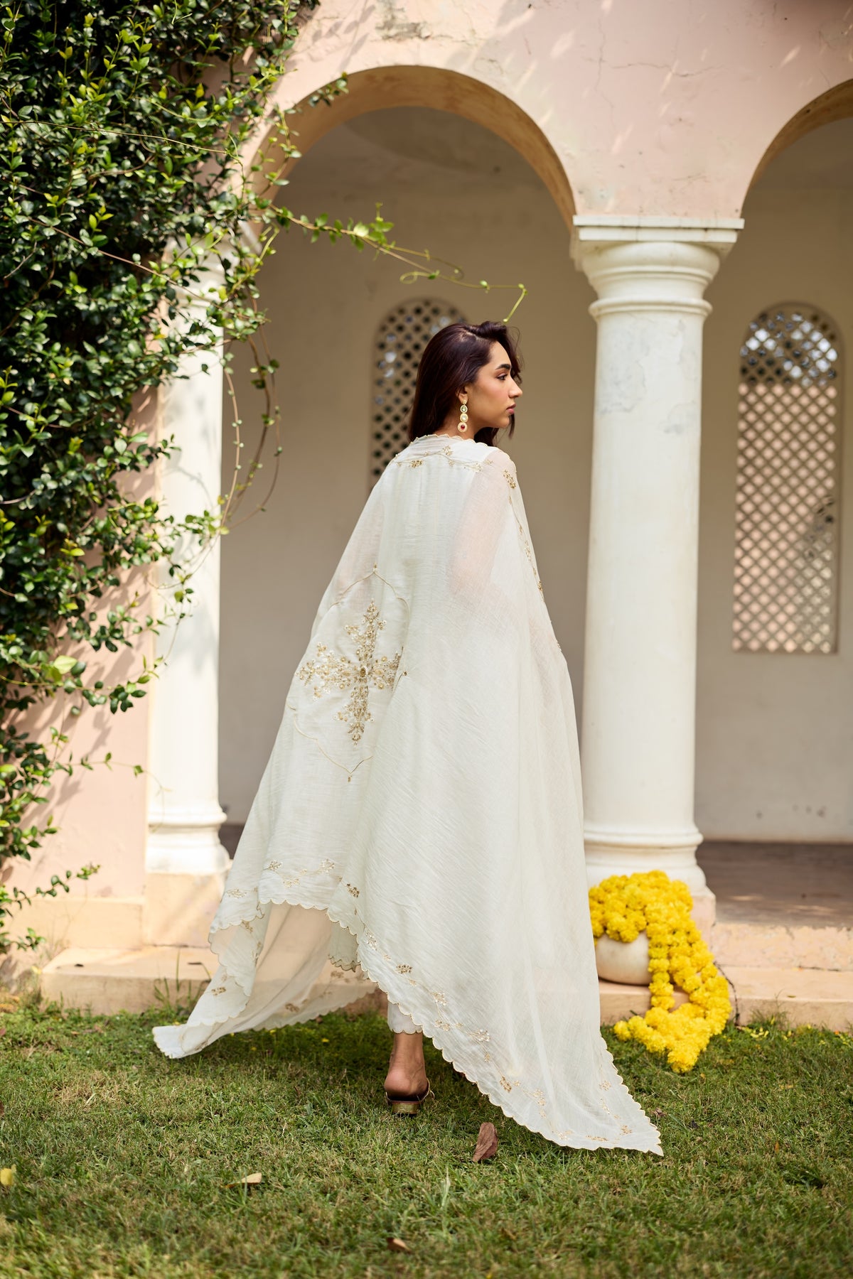 Shamaa Chanderi Kurta Set