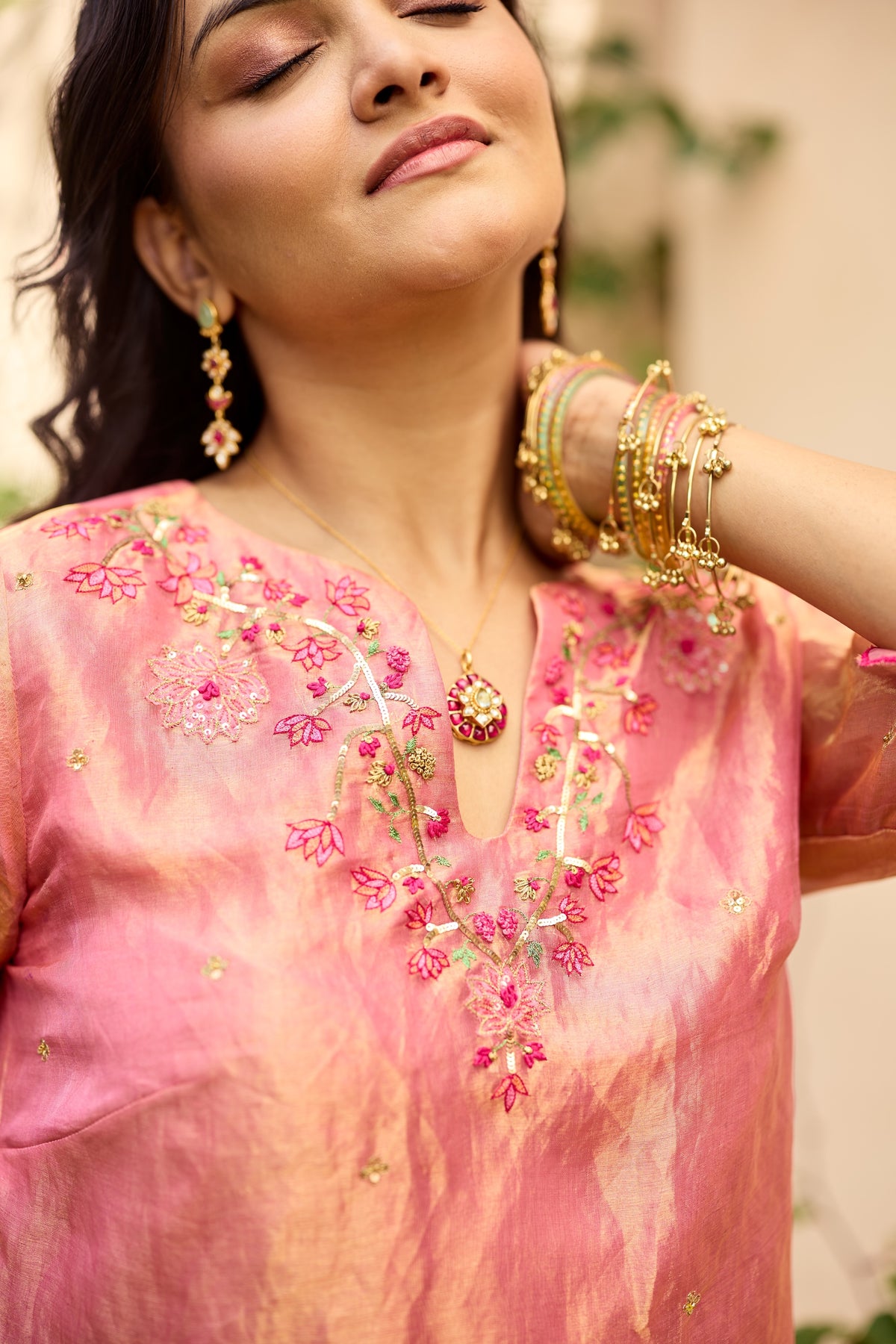 Vasant Silk Tissue Pharsi Salwar