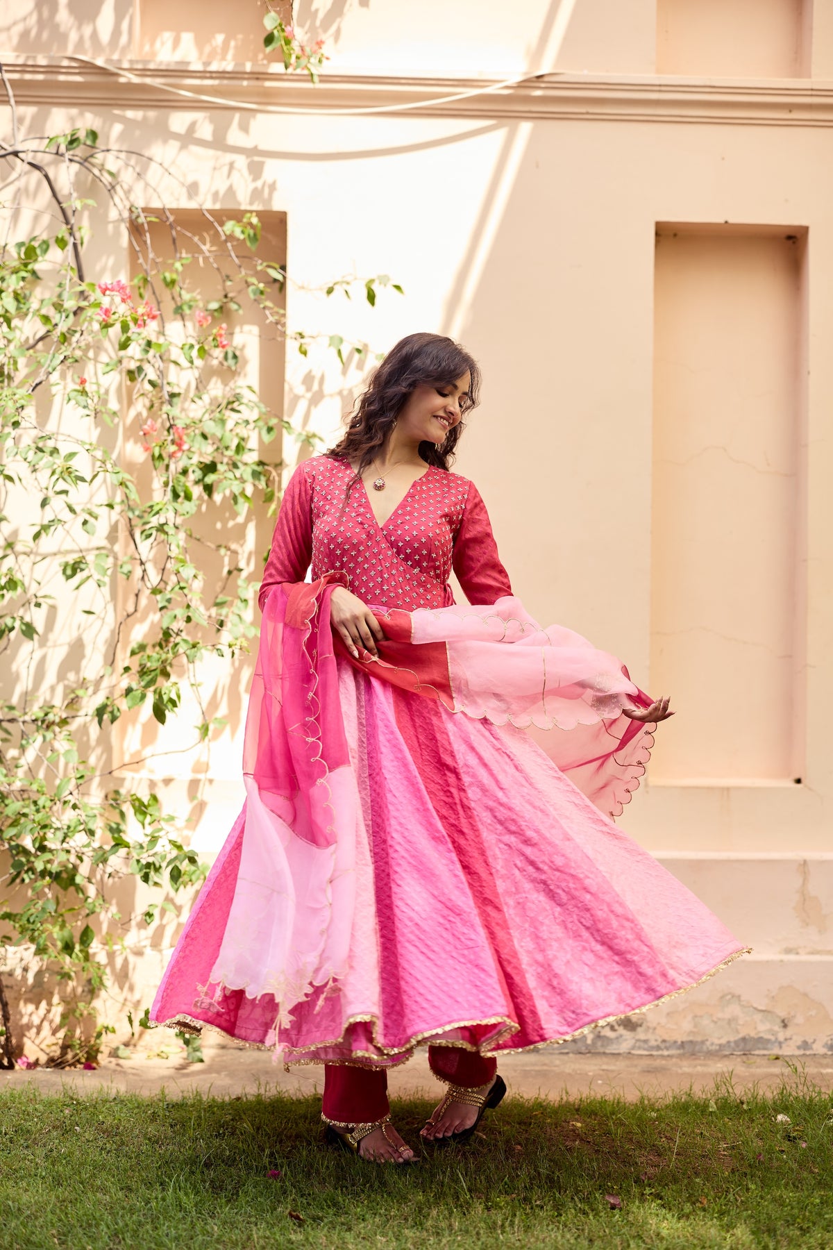 Ruhi Chanderi Kurta Set