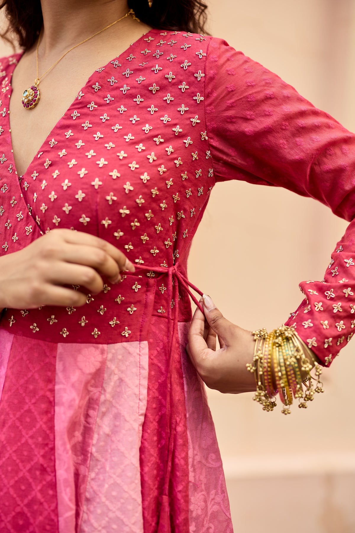 Ruhi Chanderi Kurta Set