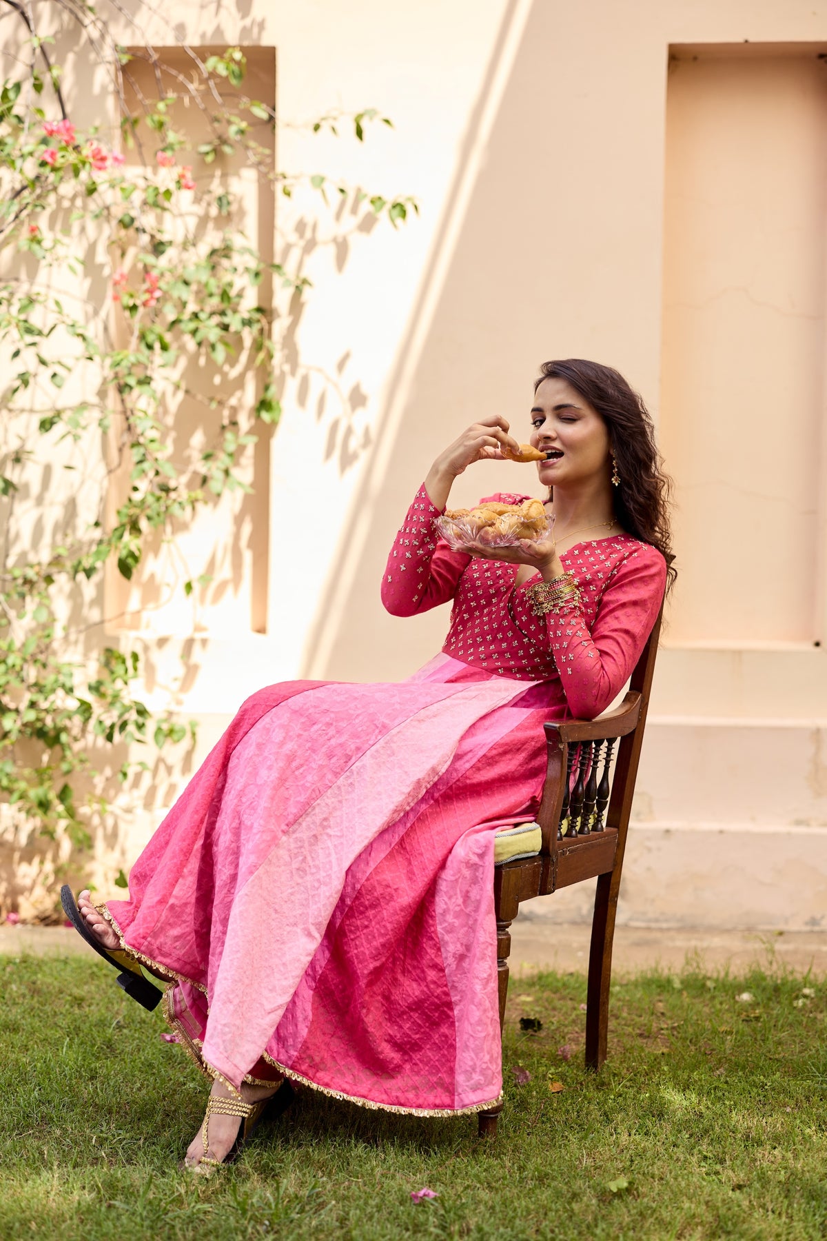 Ruhi Chanderi Kurta Set