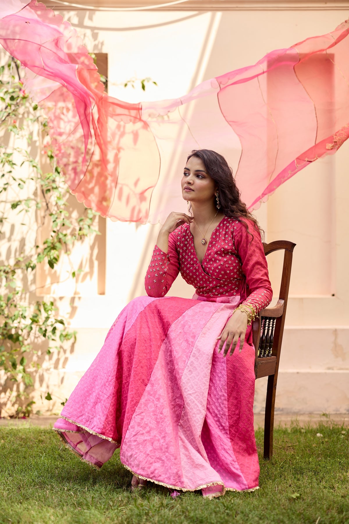 Ruhi Chanderi Kurta Set