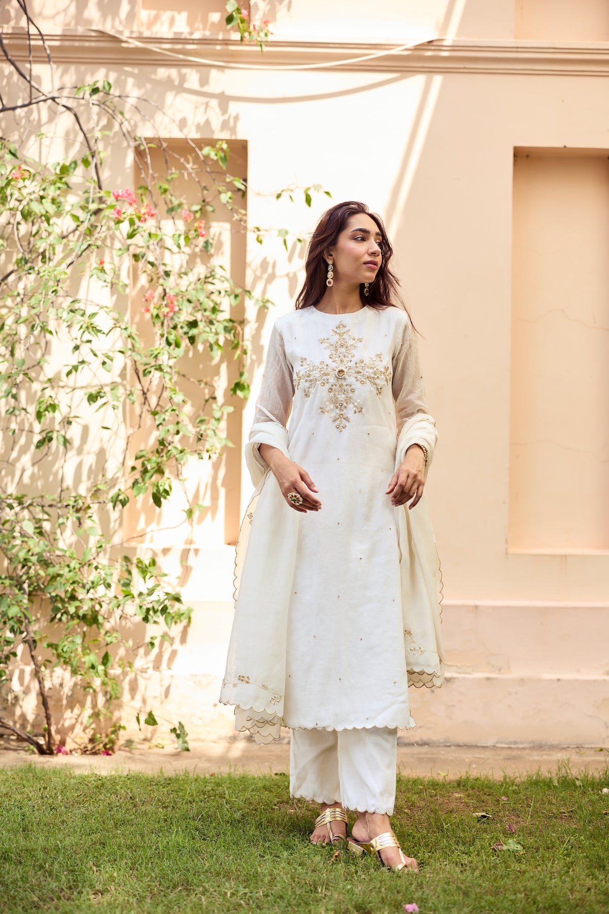 Sejal Chanderi Kurta Set