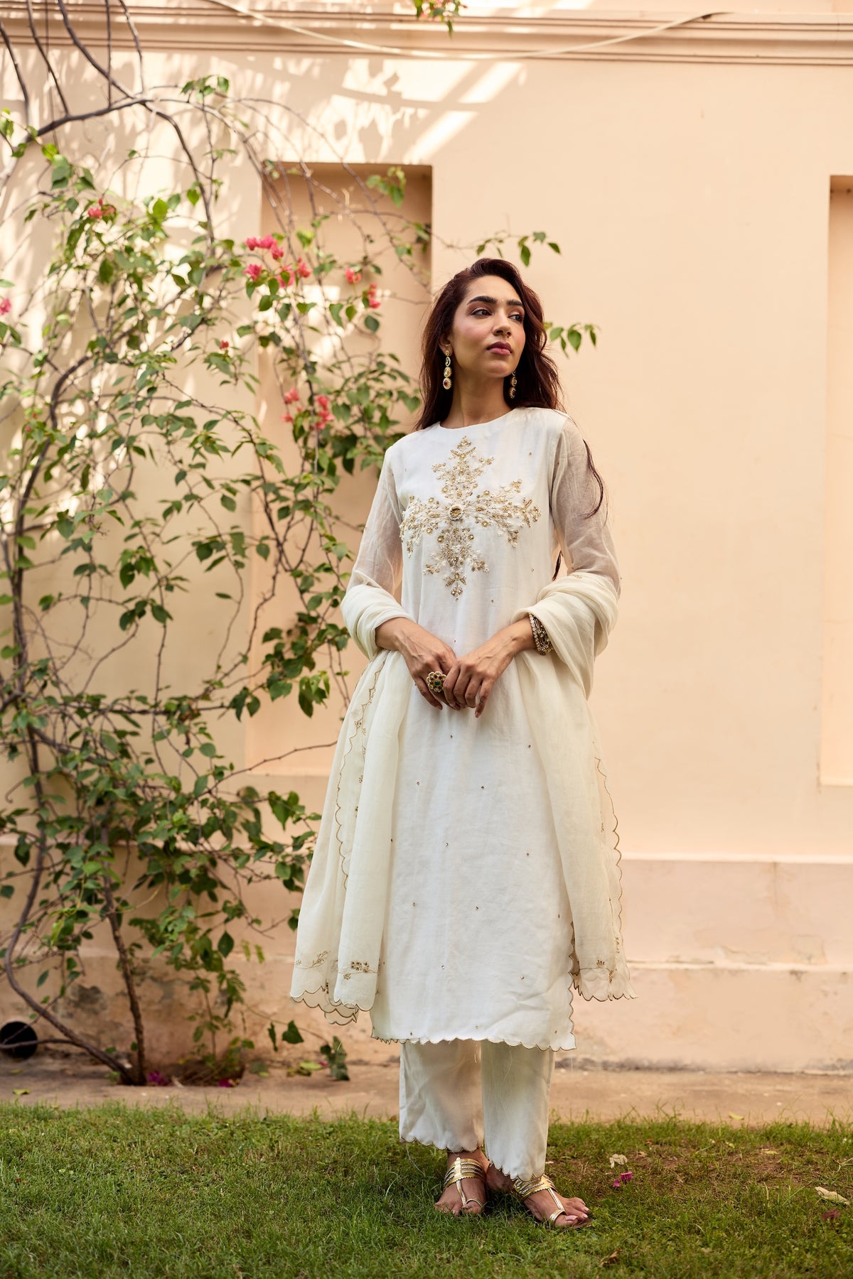Sejal Chanderi Kurta Set