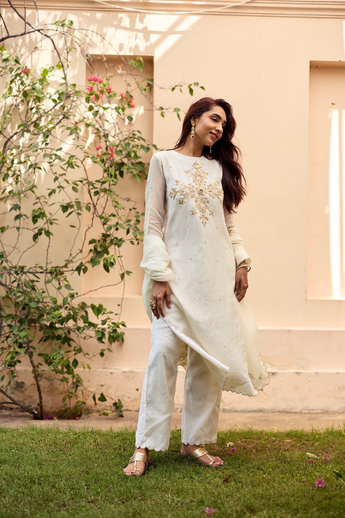 Sejal Chanderi Kurta Set