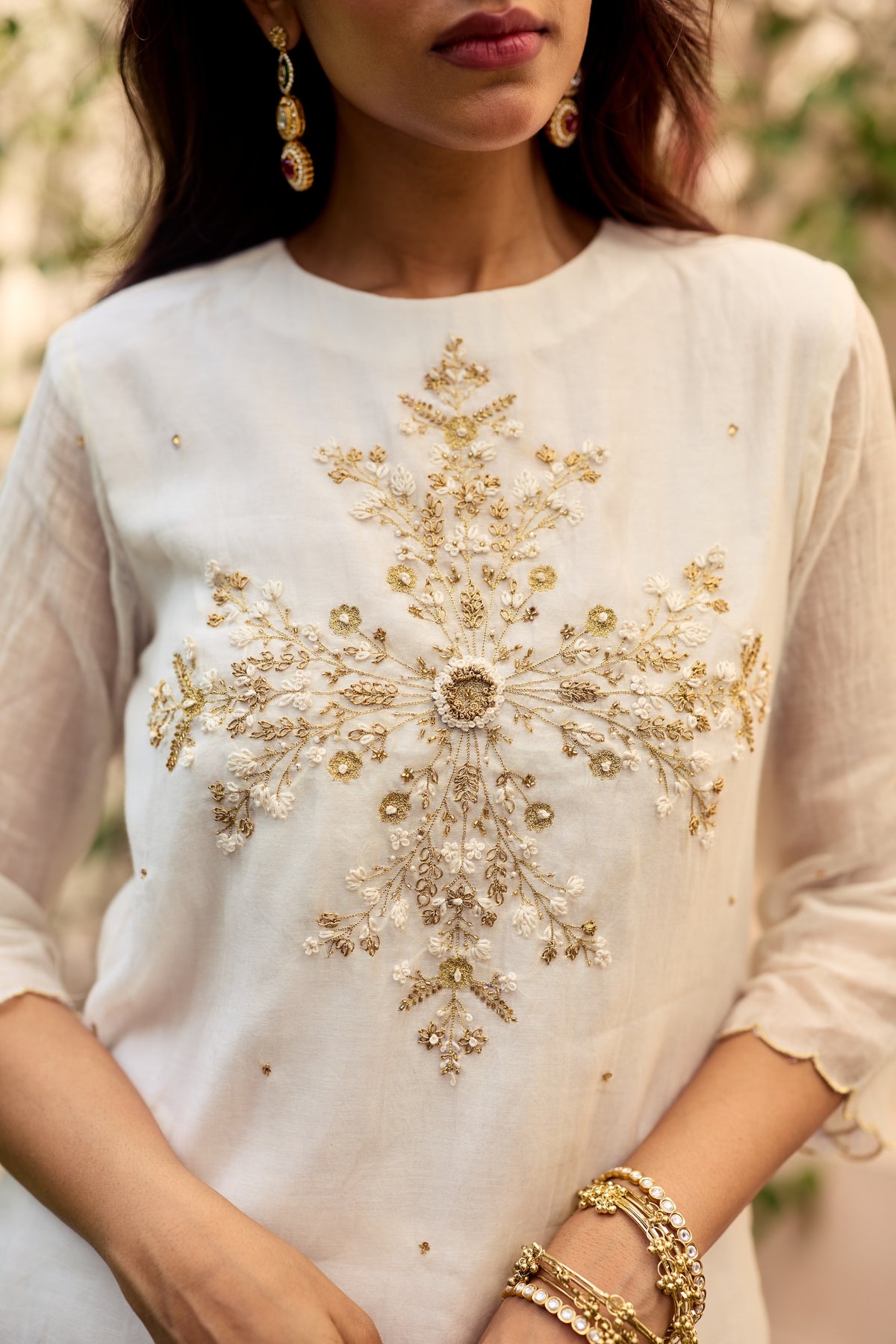Sejal Chanderi Kurta Set