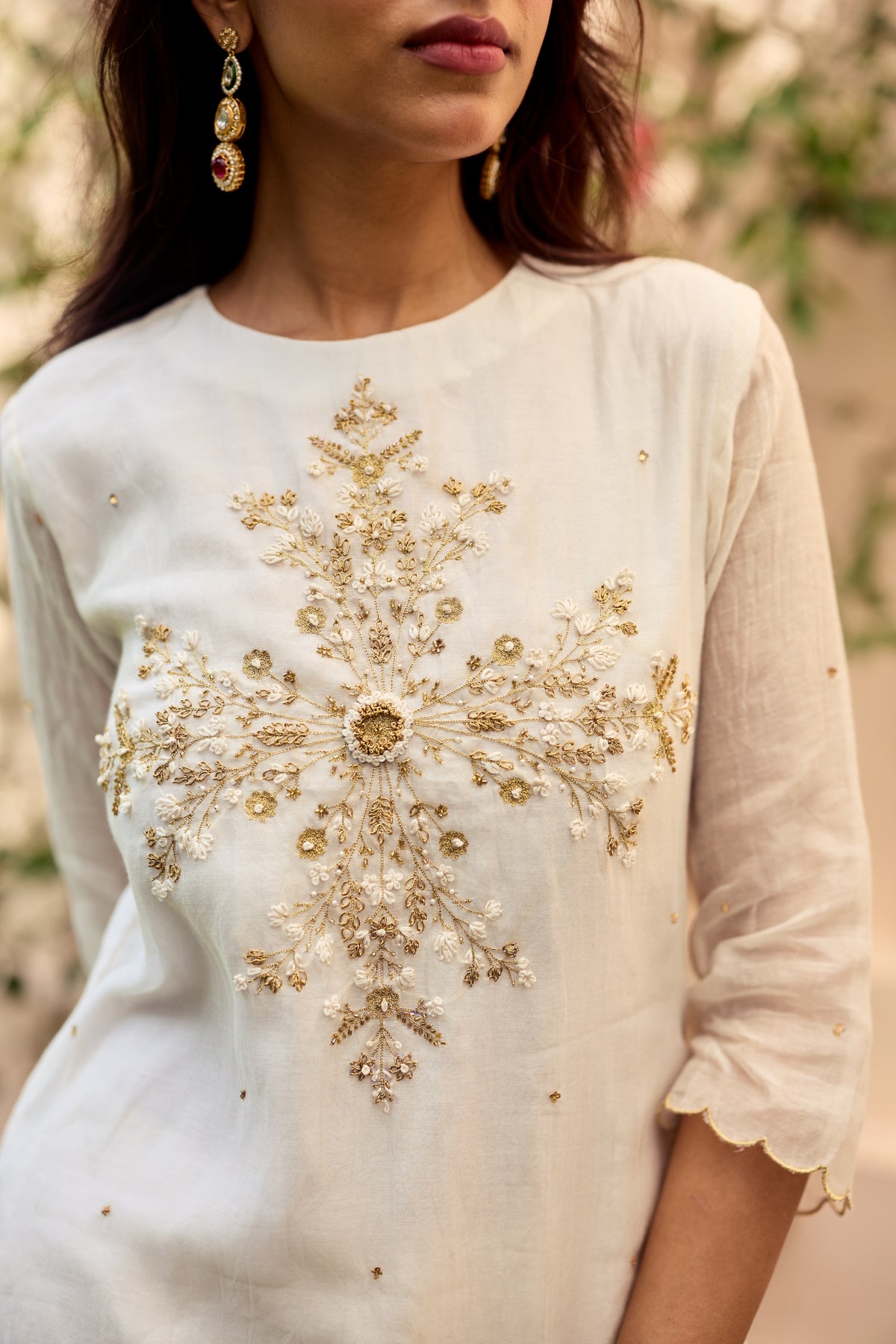 Sejal Chanderi Kurta Set