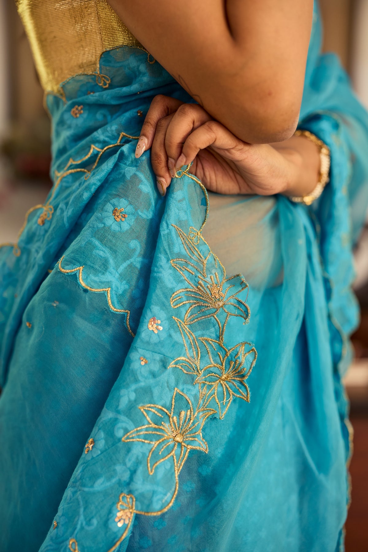 Neesa Organza Sari