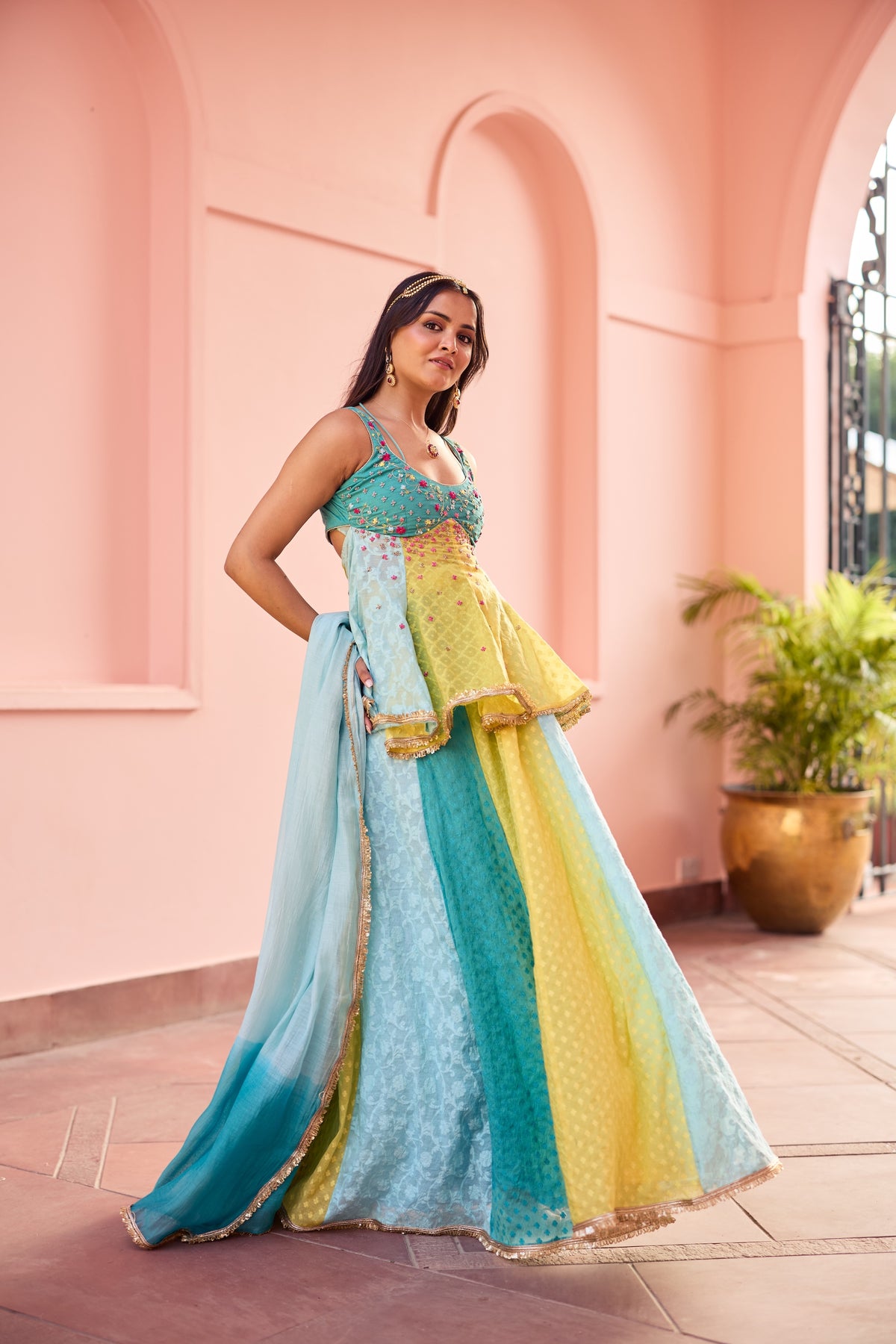 Bindu Lehenga Set