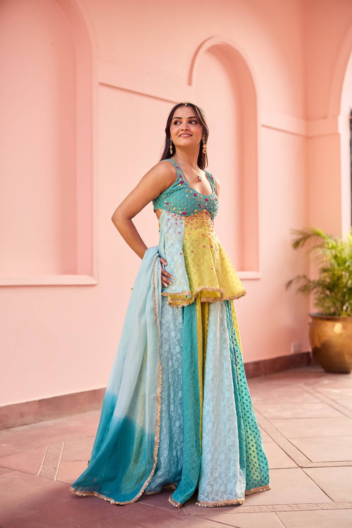 Bindu Lehenga Set