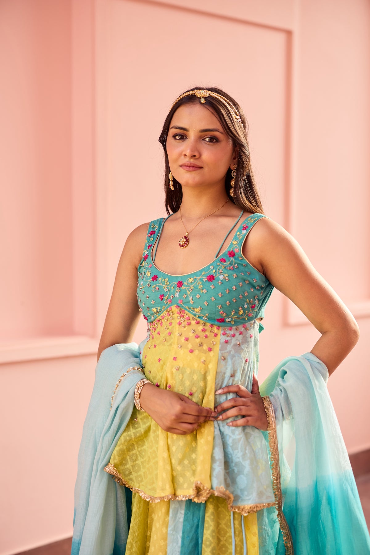 Bindu Lehenga Set