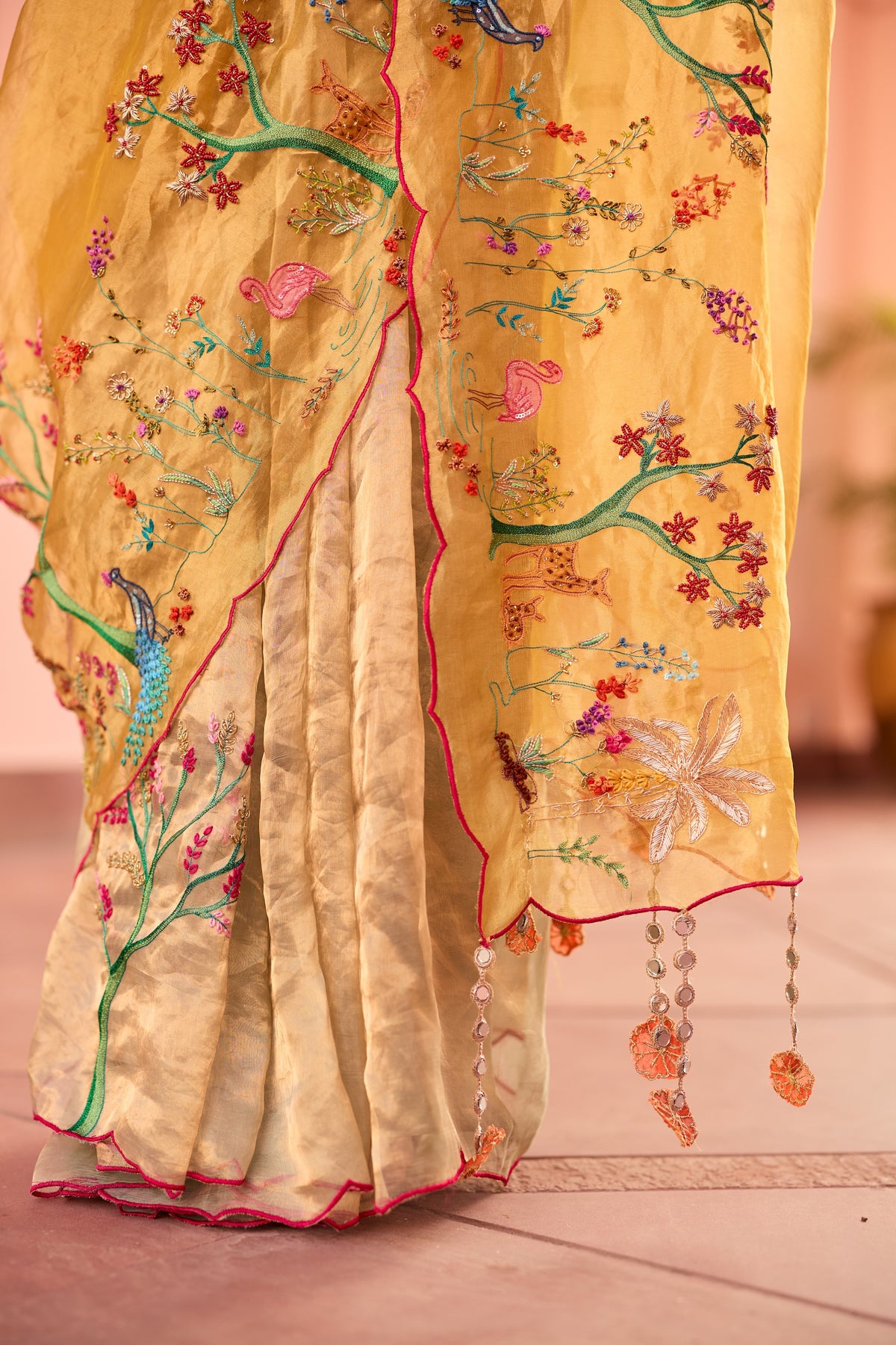 Amira Silk Tissue Sari