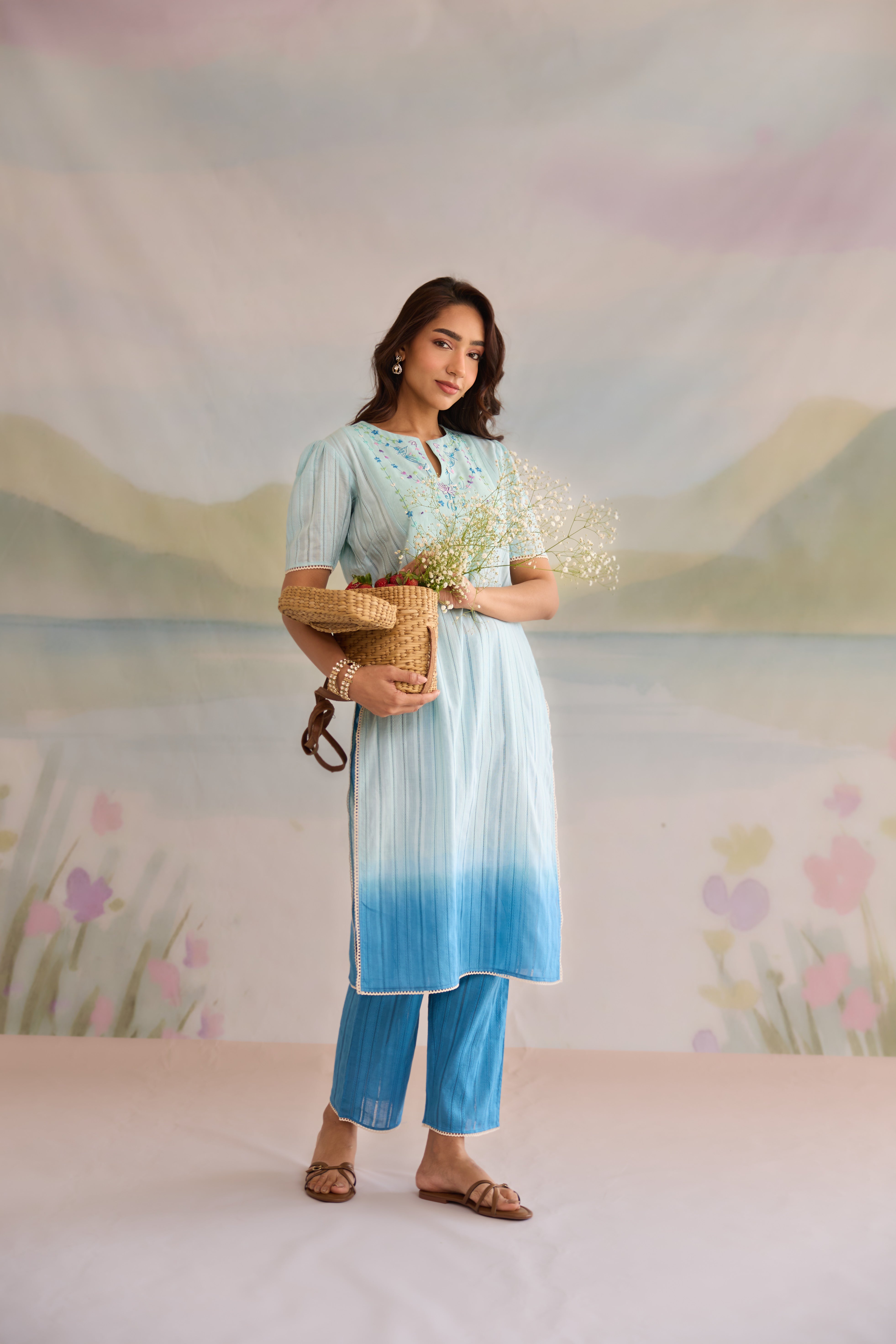 Kaveri Cotton Kurta Set