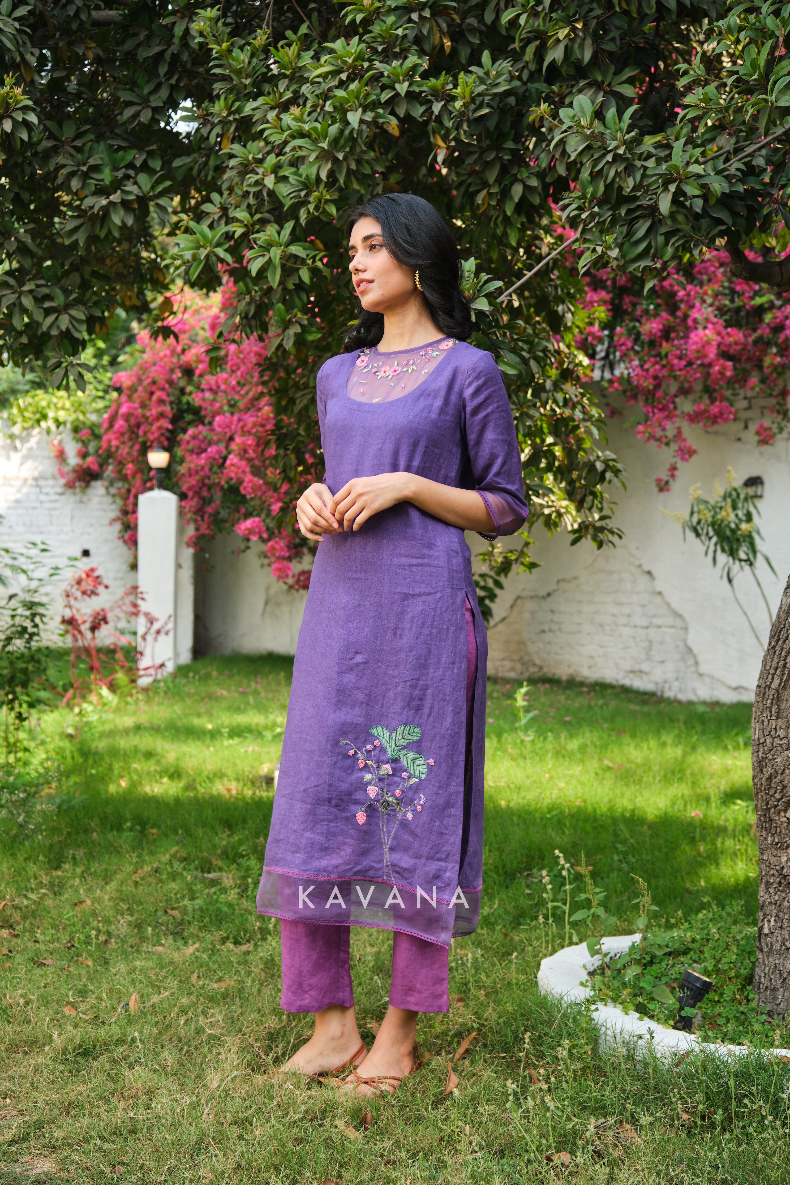 Angoori kurta set
