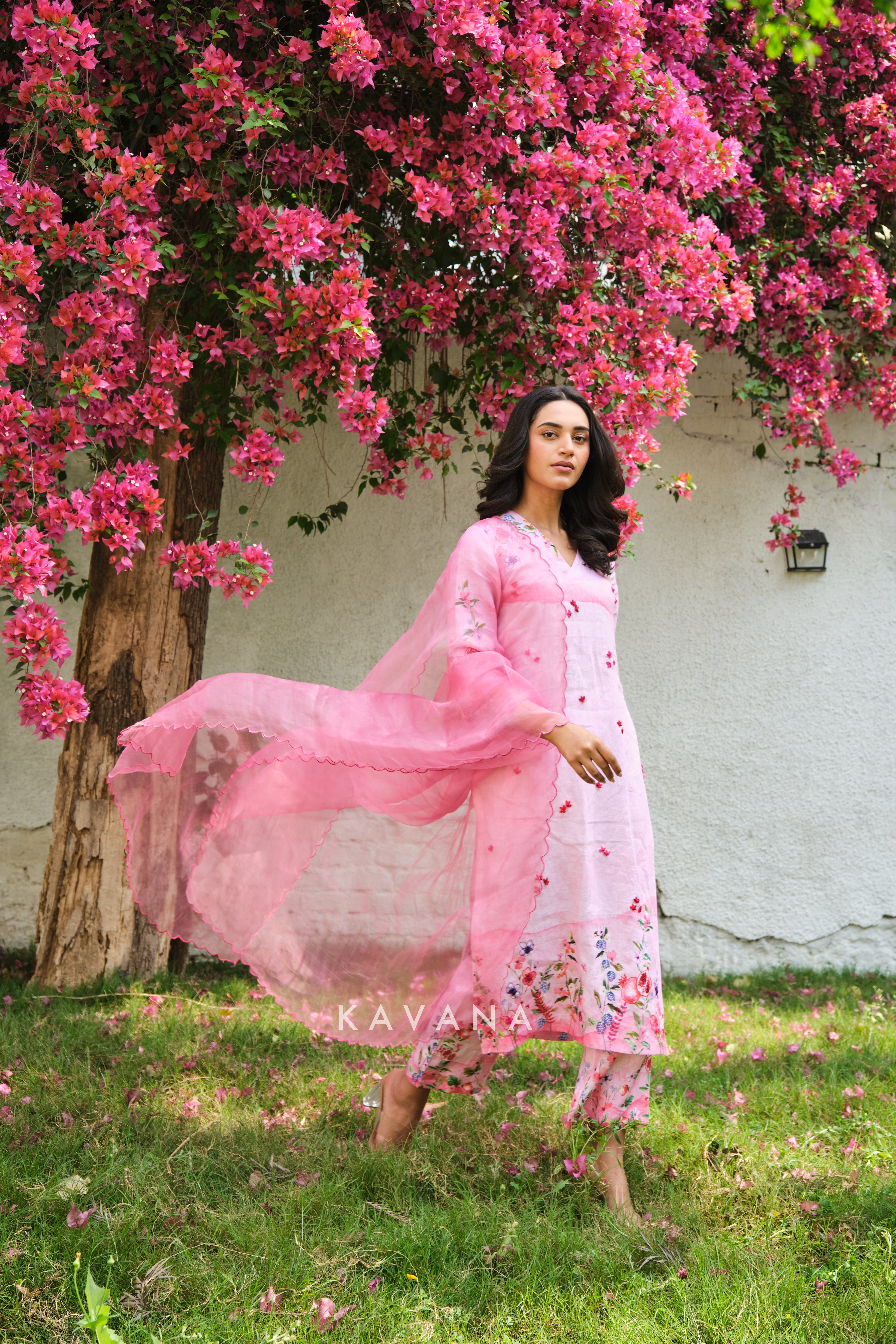 Anaar dana dupatta
