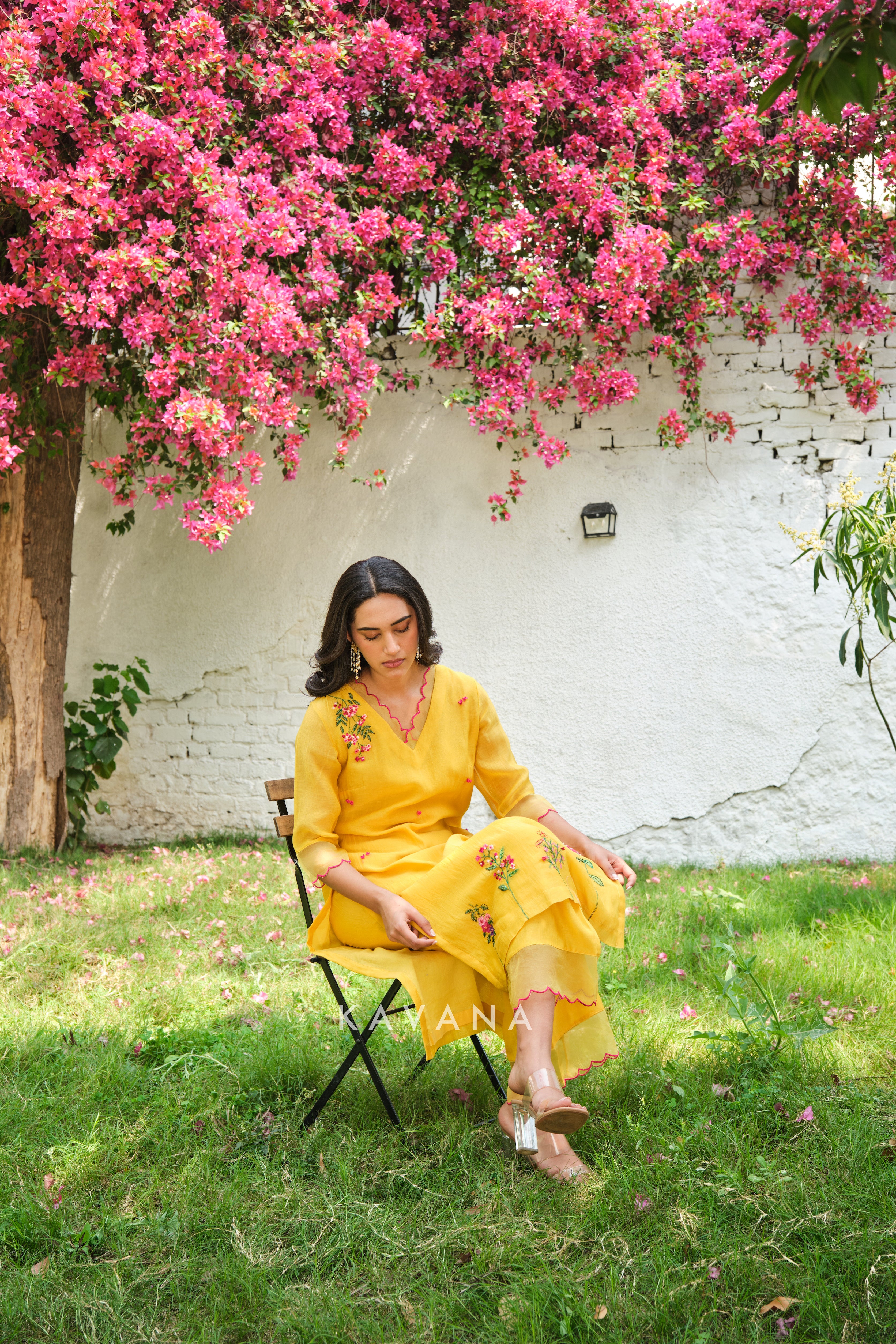 Aamras kurta set