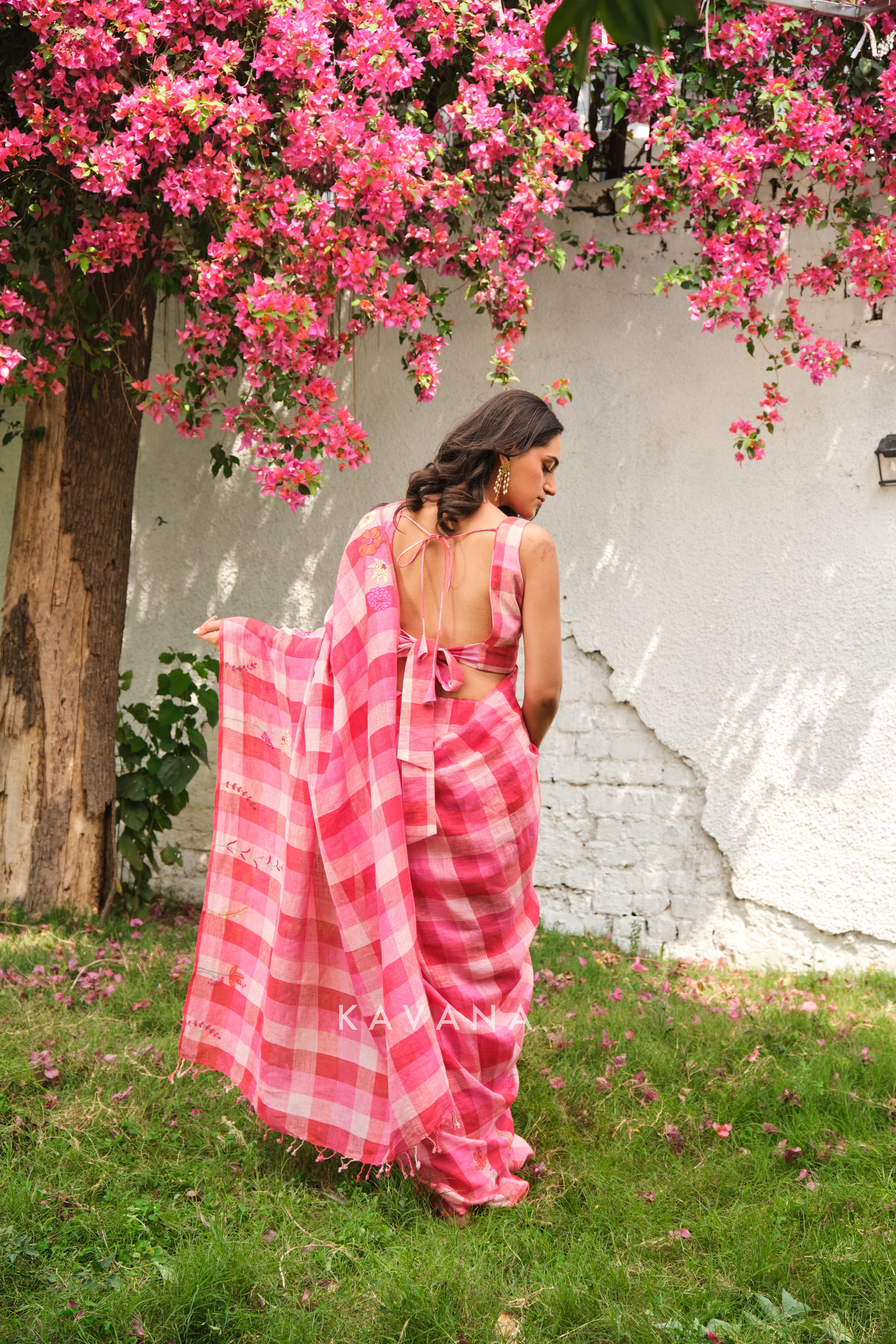 Bubblegum sari